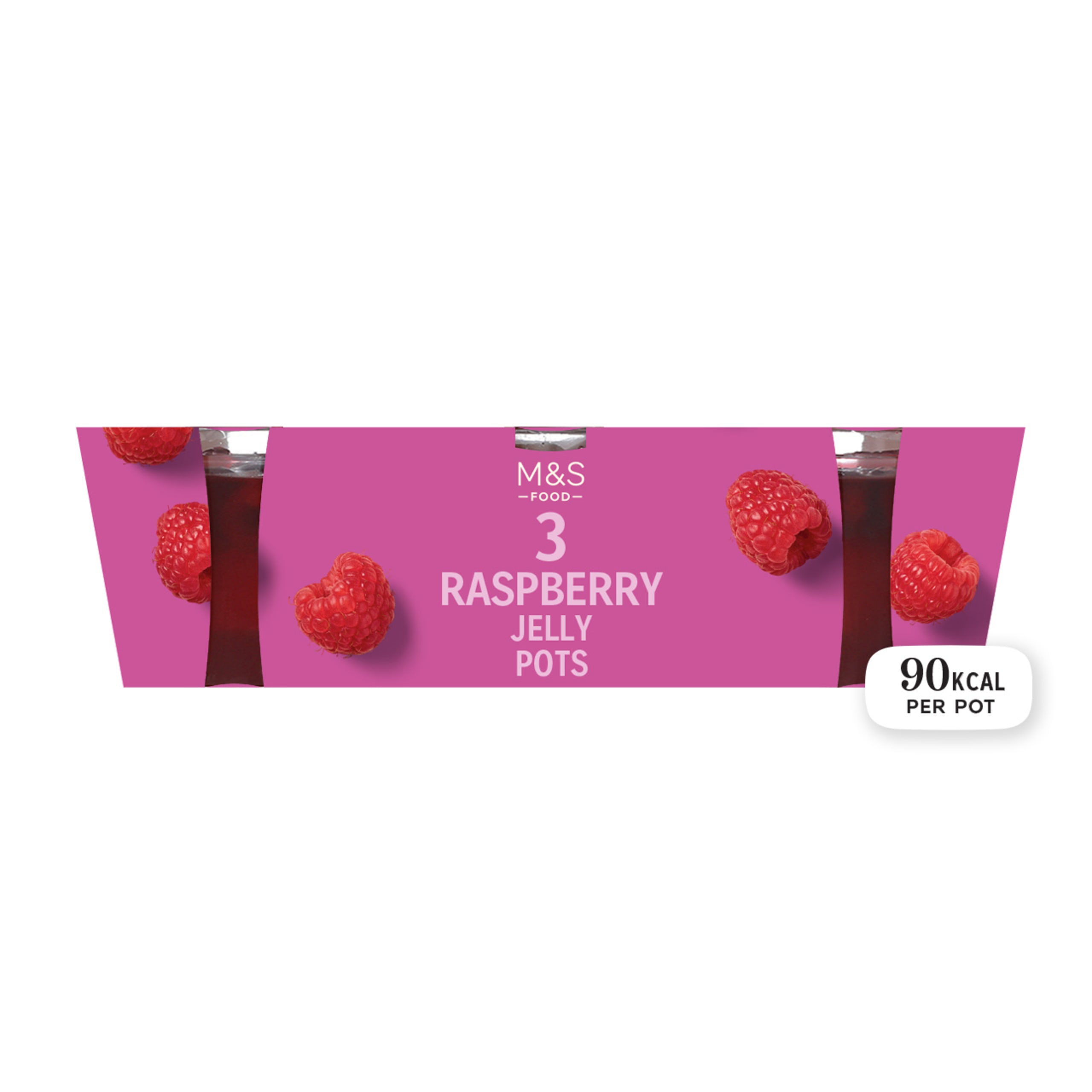 3 Raspberry Jelly Pots 1 of 1