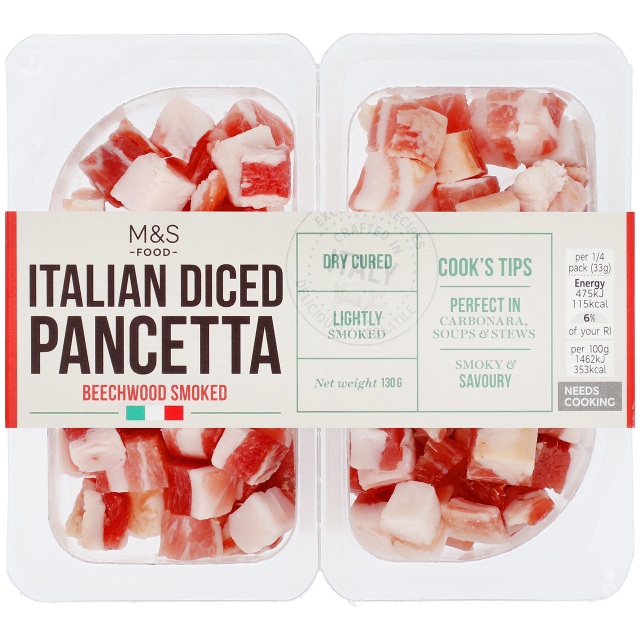 Italian Diced Pancetta 1 of 1