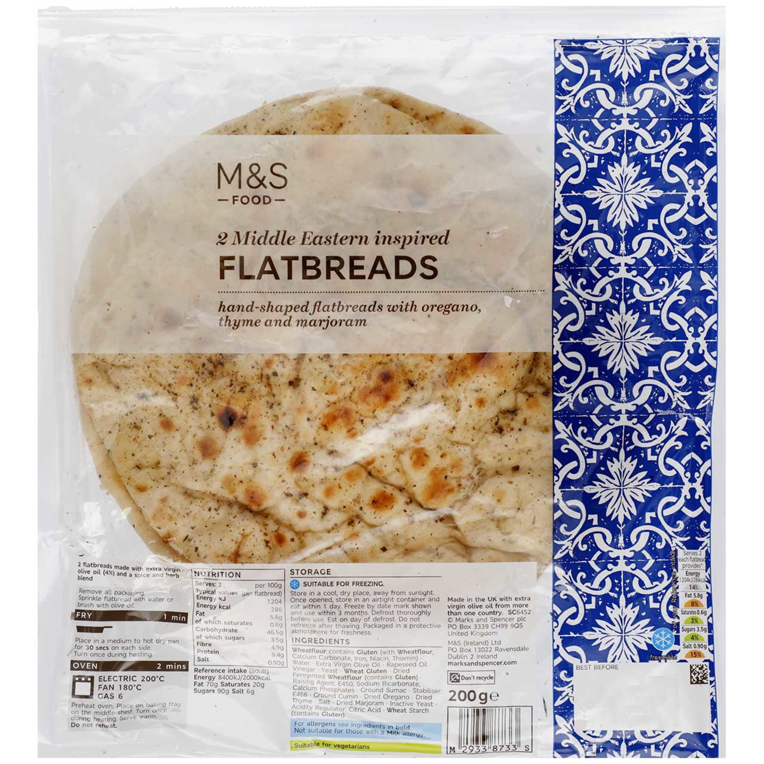 Middle Eastern Inspired Flatbreads 1 of 2