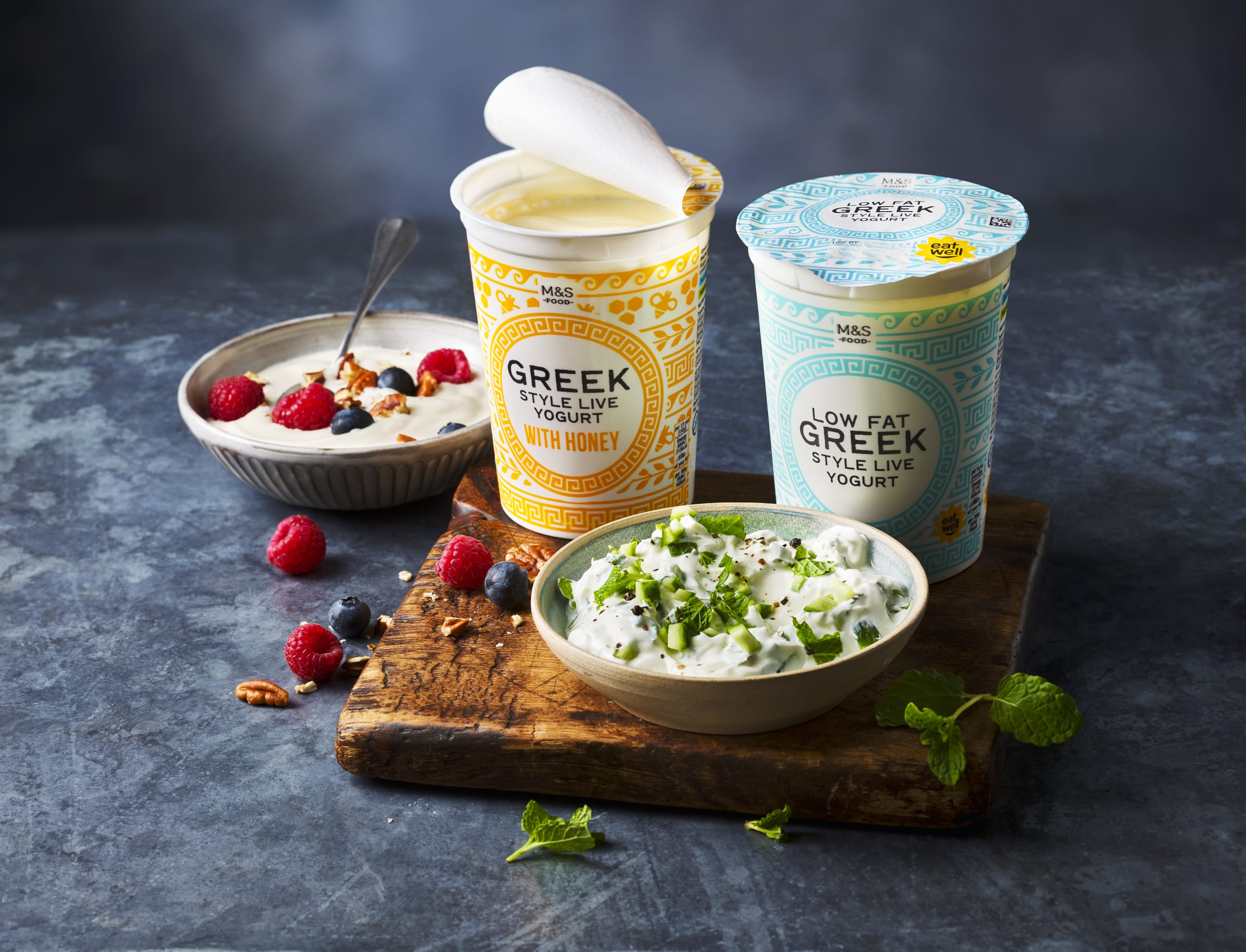 Low Fat Greek Style Live Yogurt 2 of 2