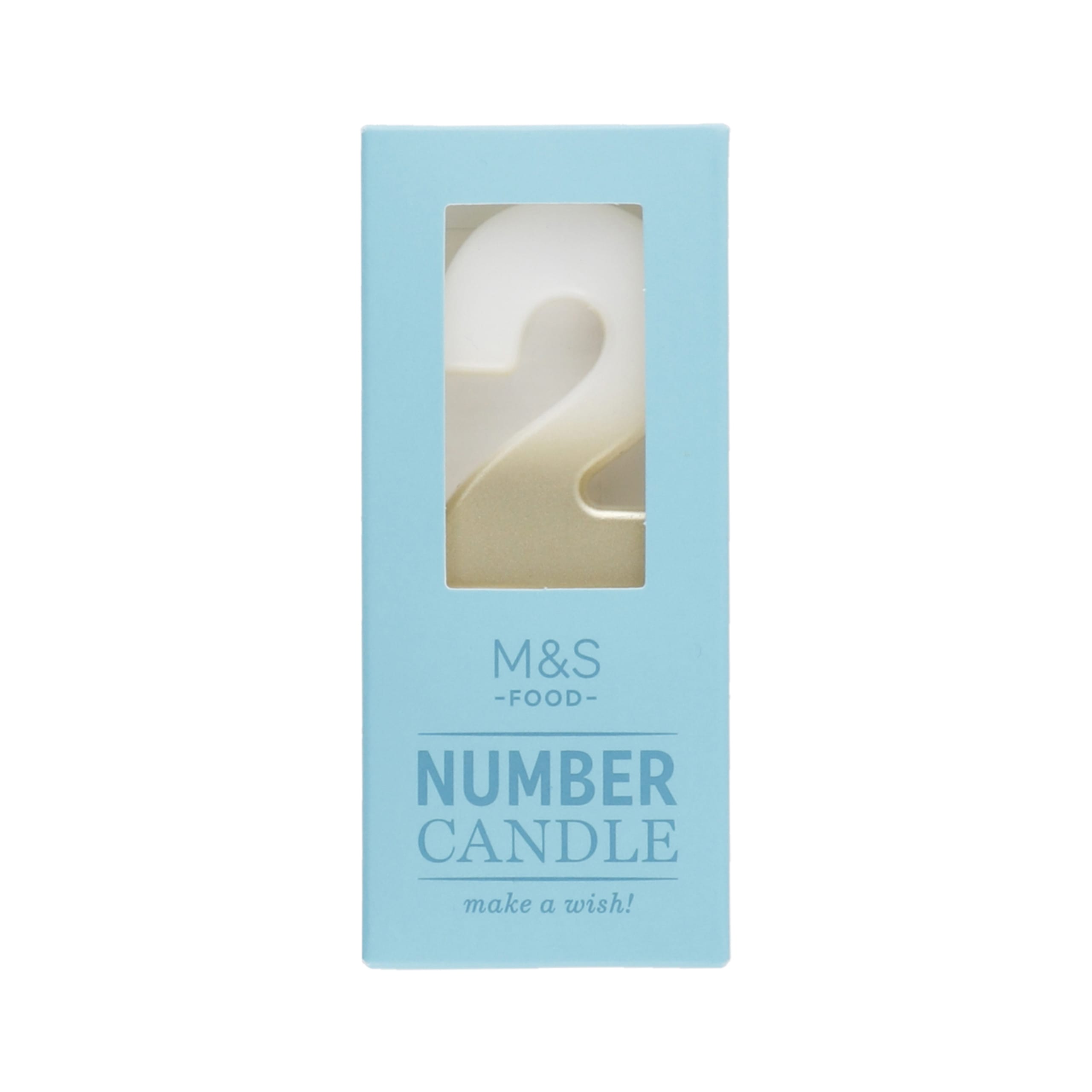 Number 2 Candle 1 of 1