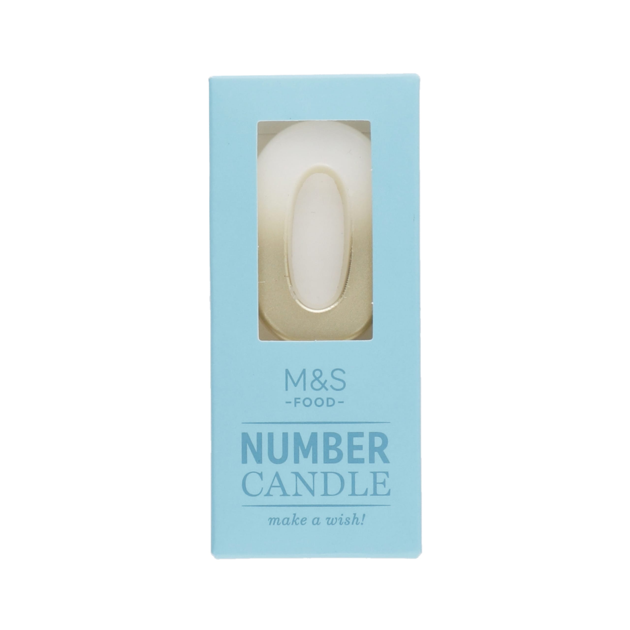 Number 0 Candle 1 of 1