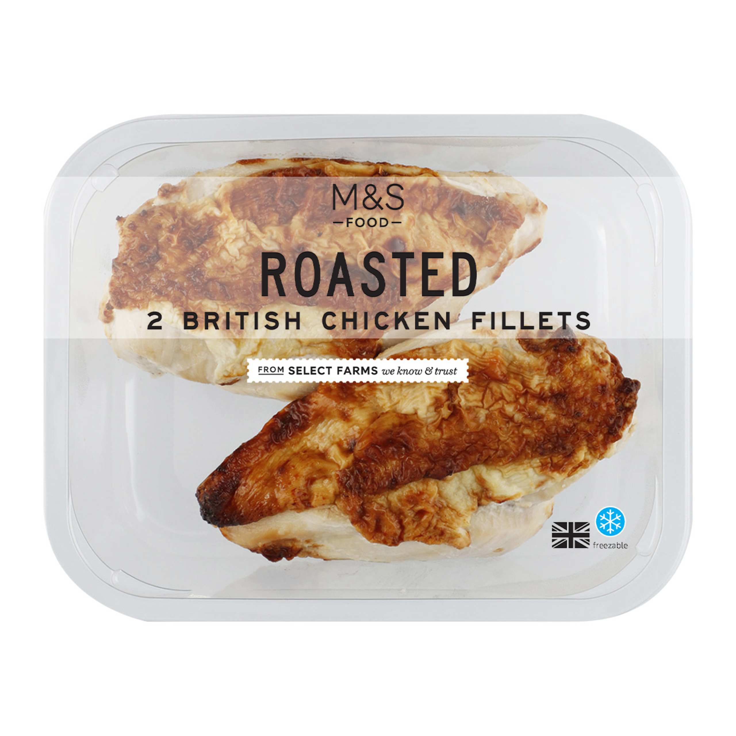 2 British Roasted Chicken Fillets 1 of 1