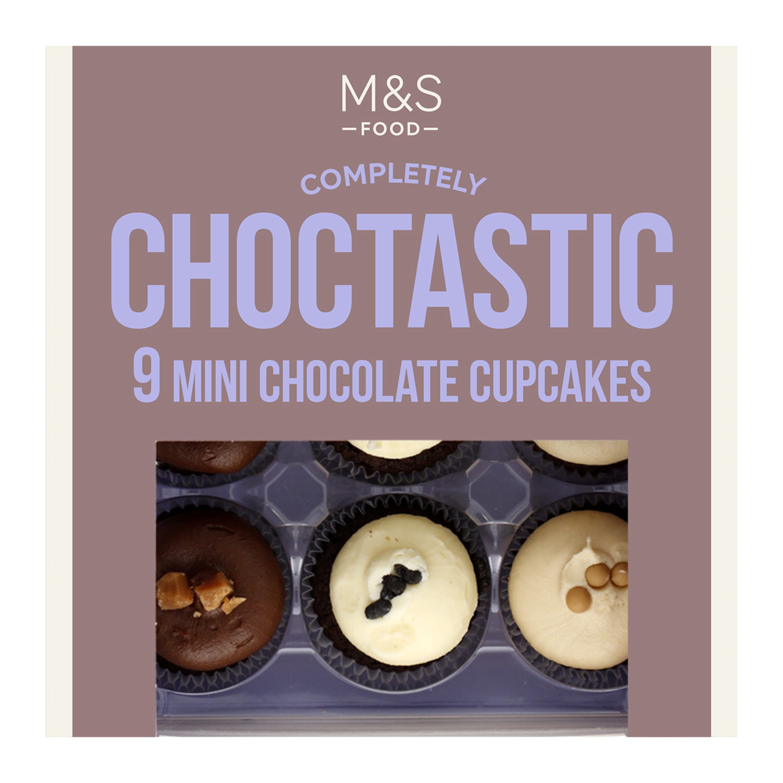 9 Mini Chocolate Cupcake 1 of 1