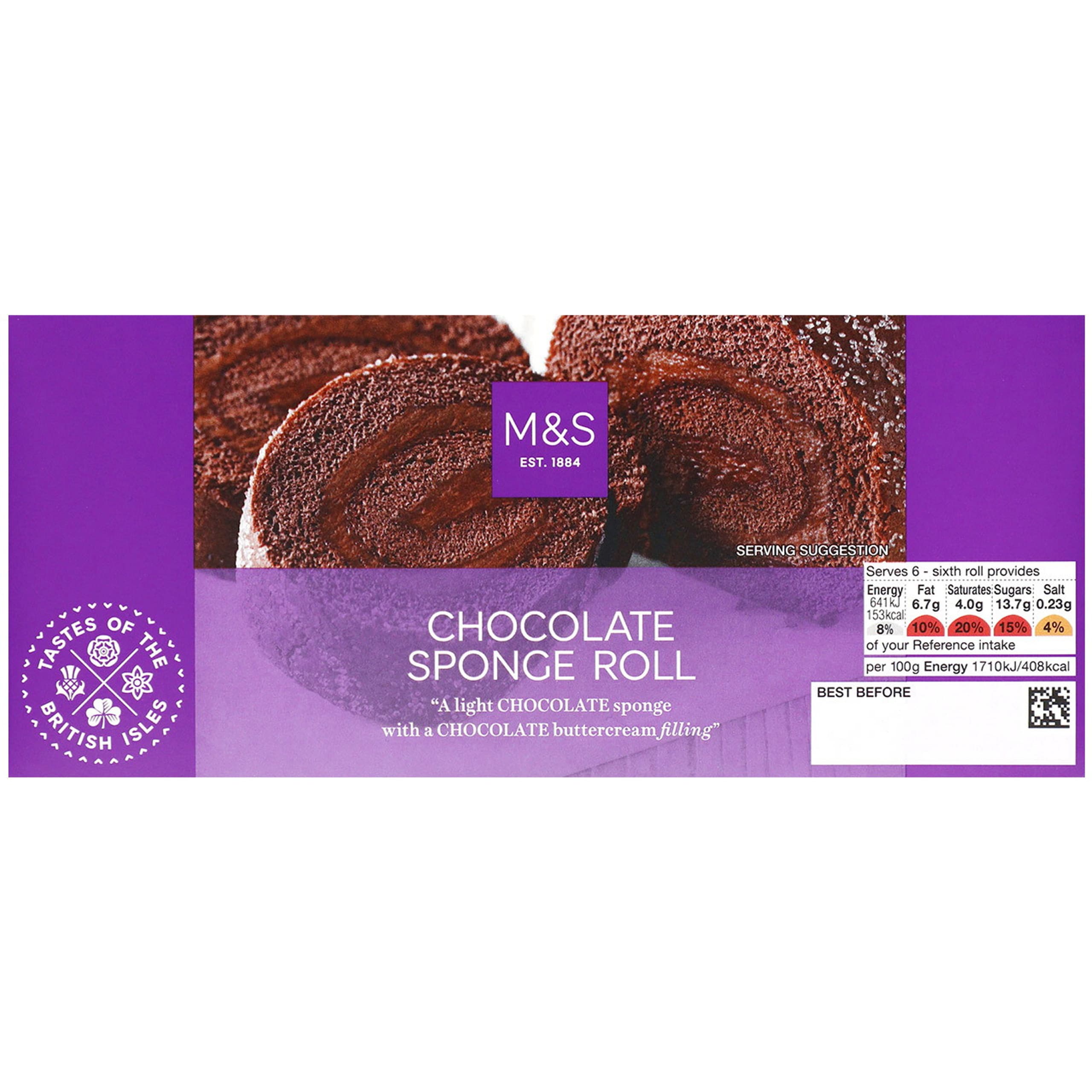 Chocolate Sponge Roll 1 of 1