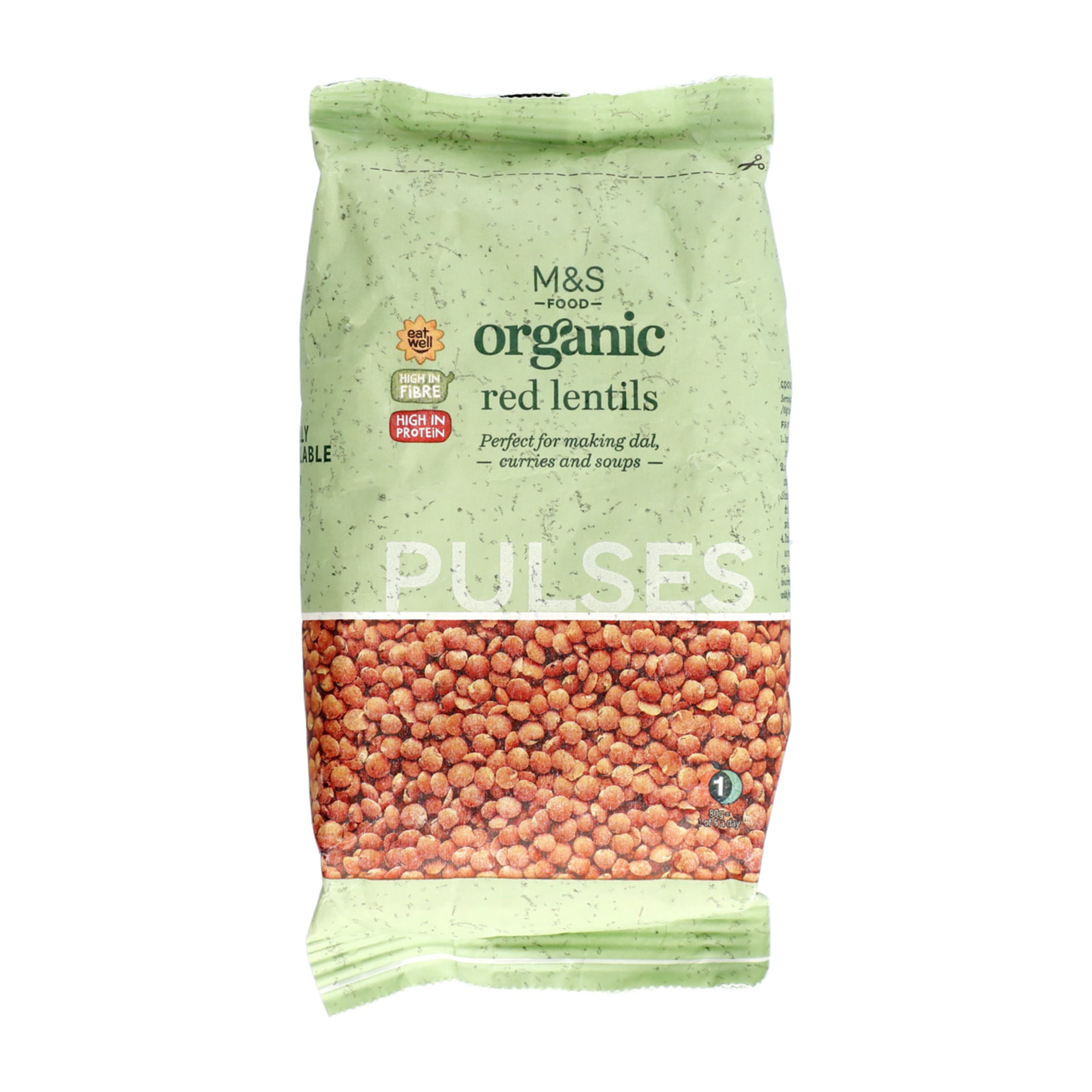 Organic Red Lentils 1 of 2