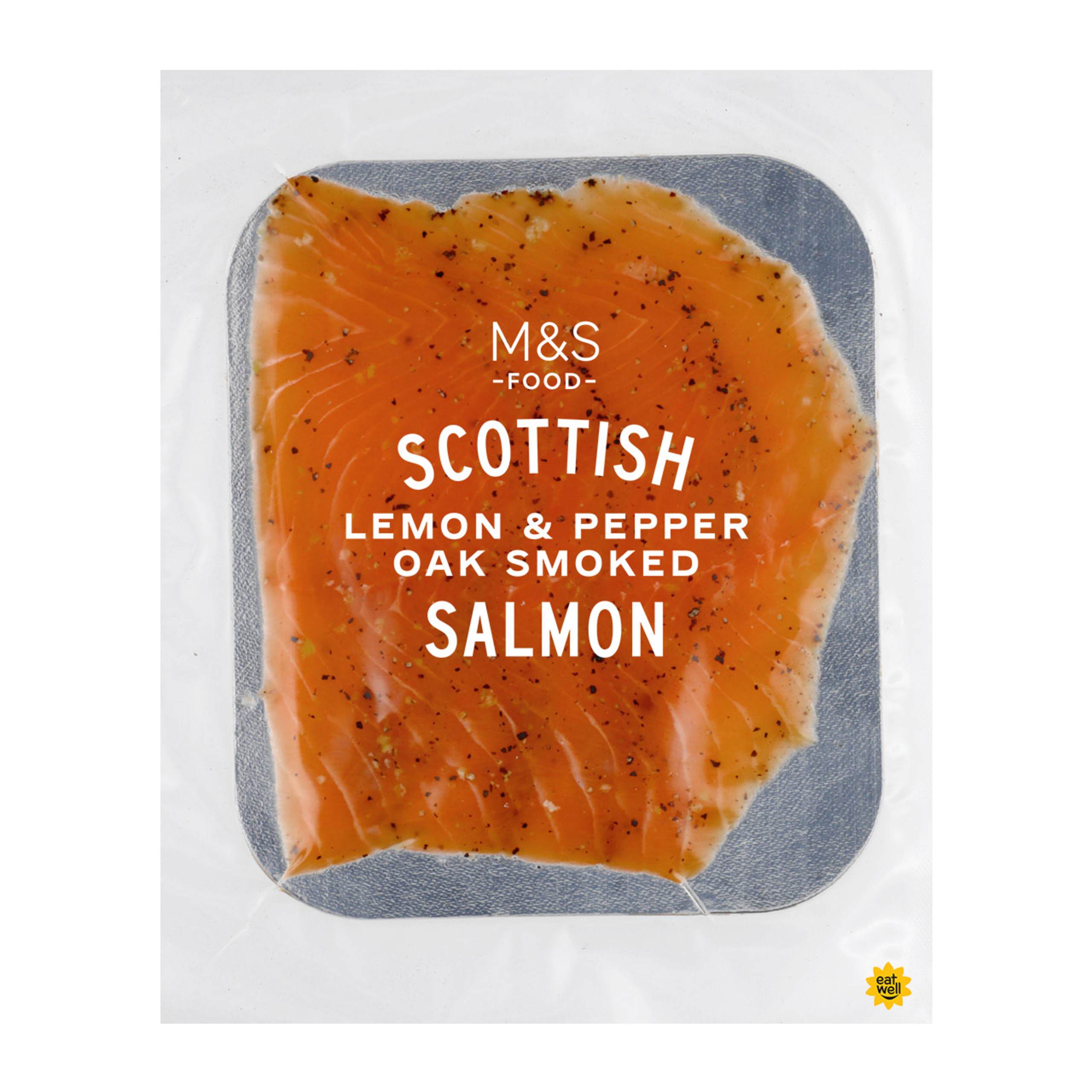 Lemon and Pepper Oak Smoked Salmon 1 of 1