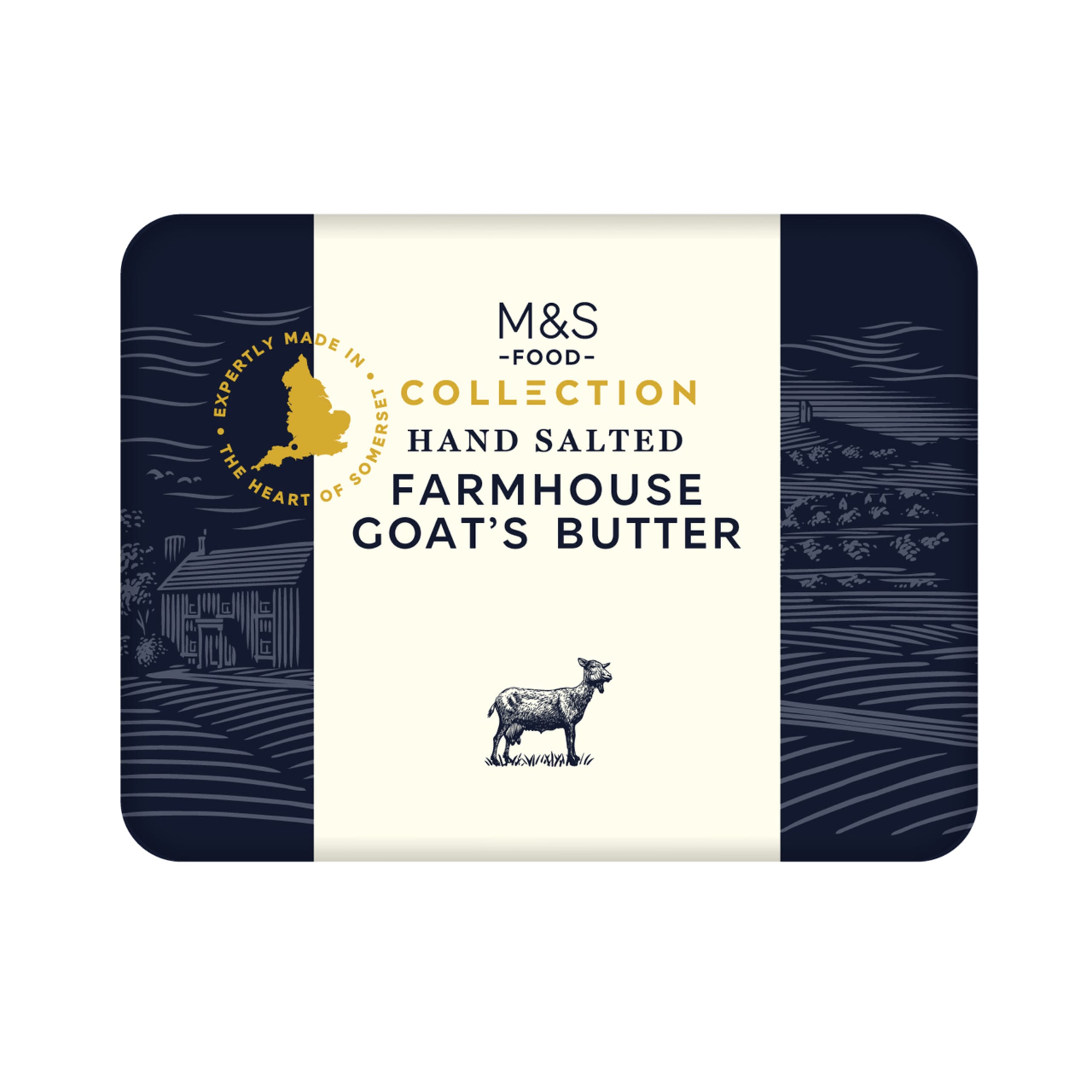 Collection Hand Salted Farmhouse Goat's Butter 1 of 1