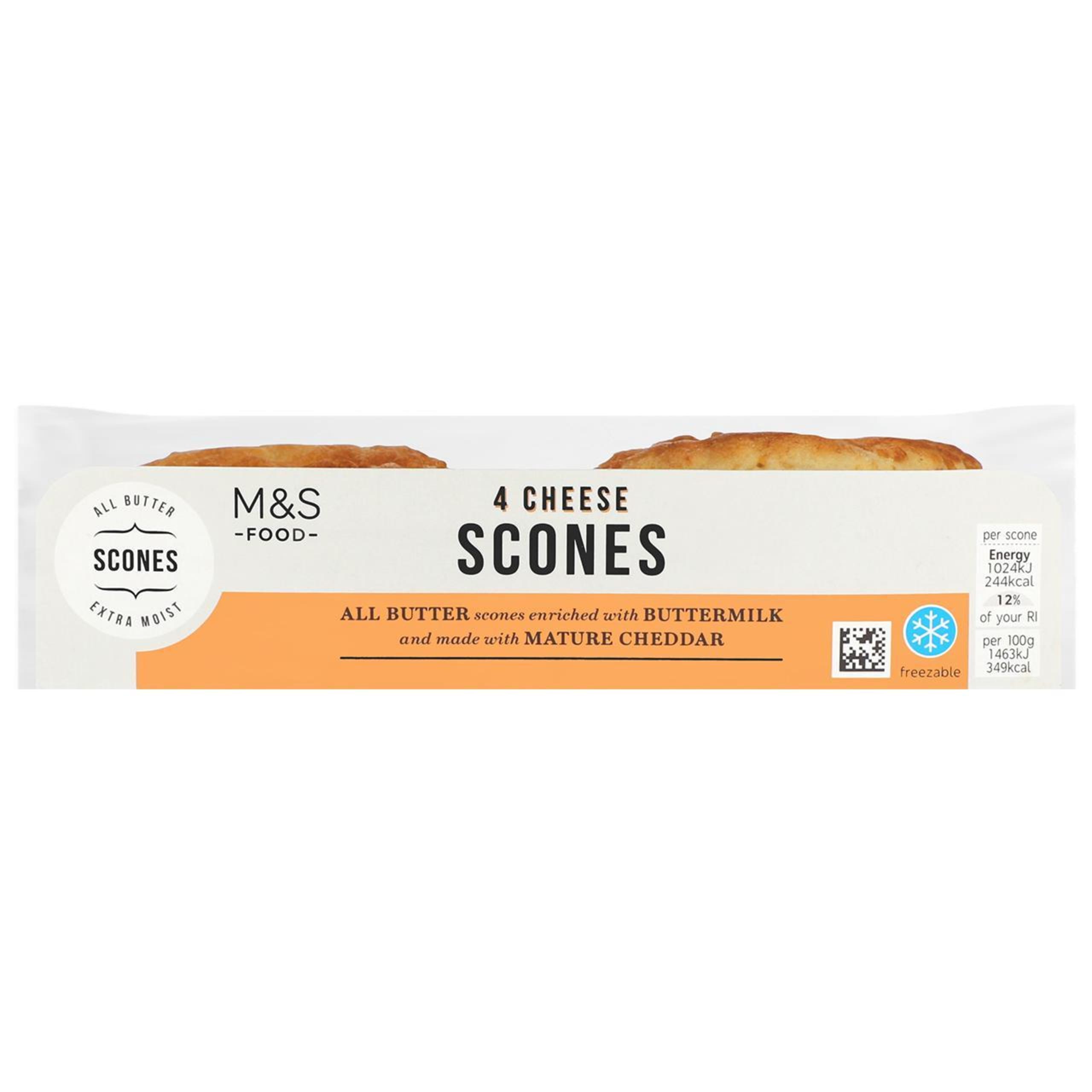4 Taw Valley Cheddar Cheese Scones 1 of 1