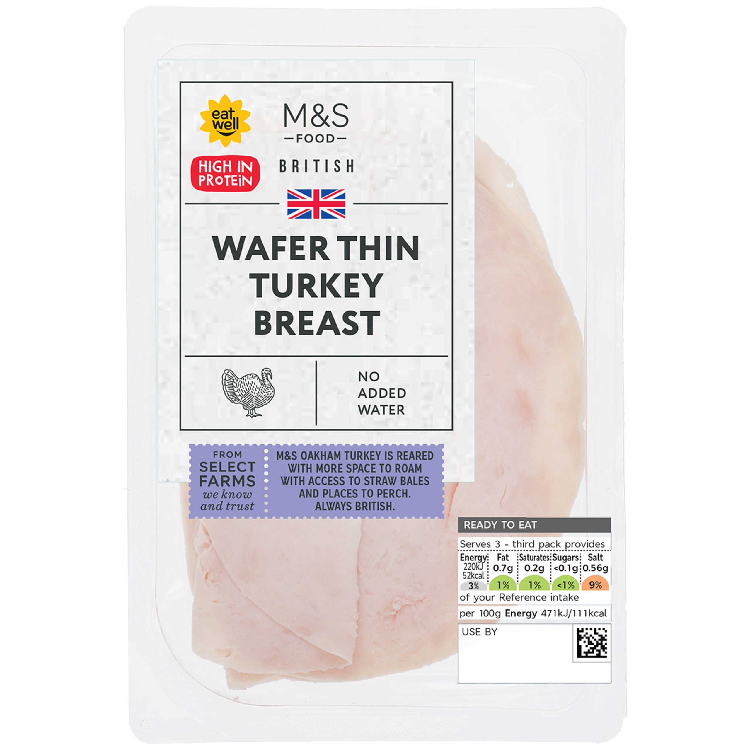 British Wafer-Thin Turkey Breast 1 of 1