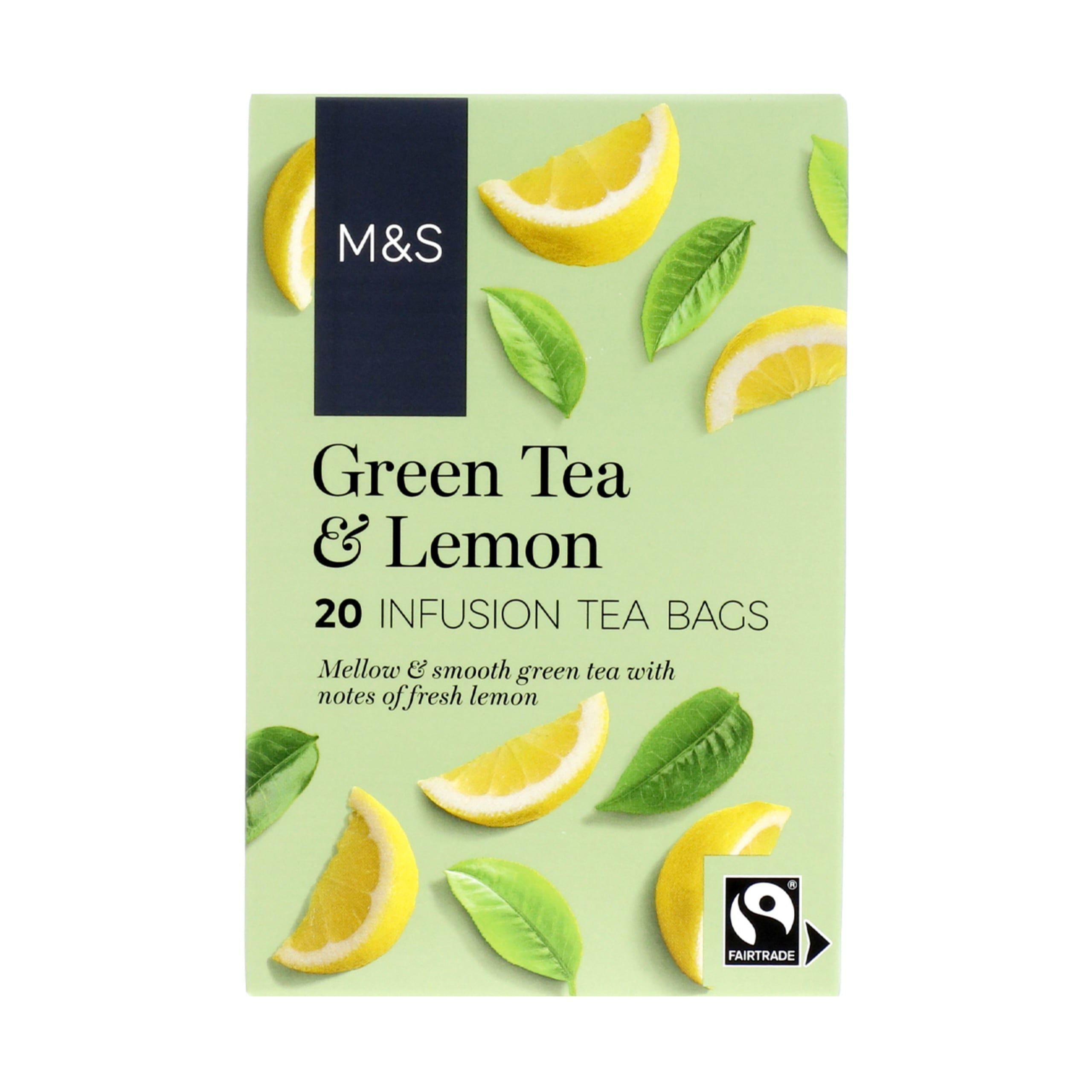 Green Tea and Lemon Infusion Tea Bags 1 of 1
