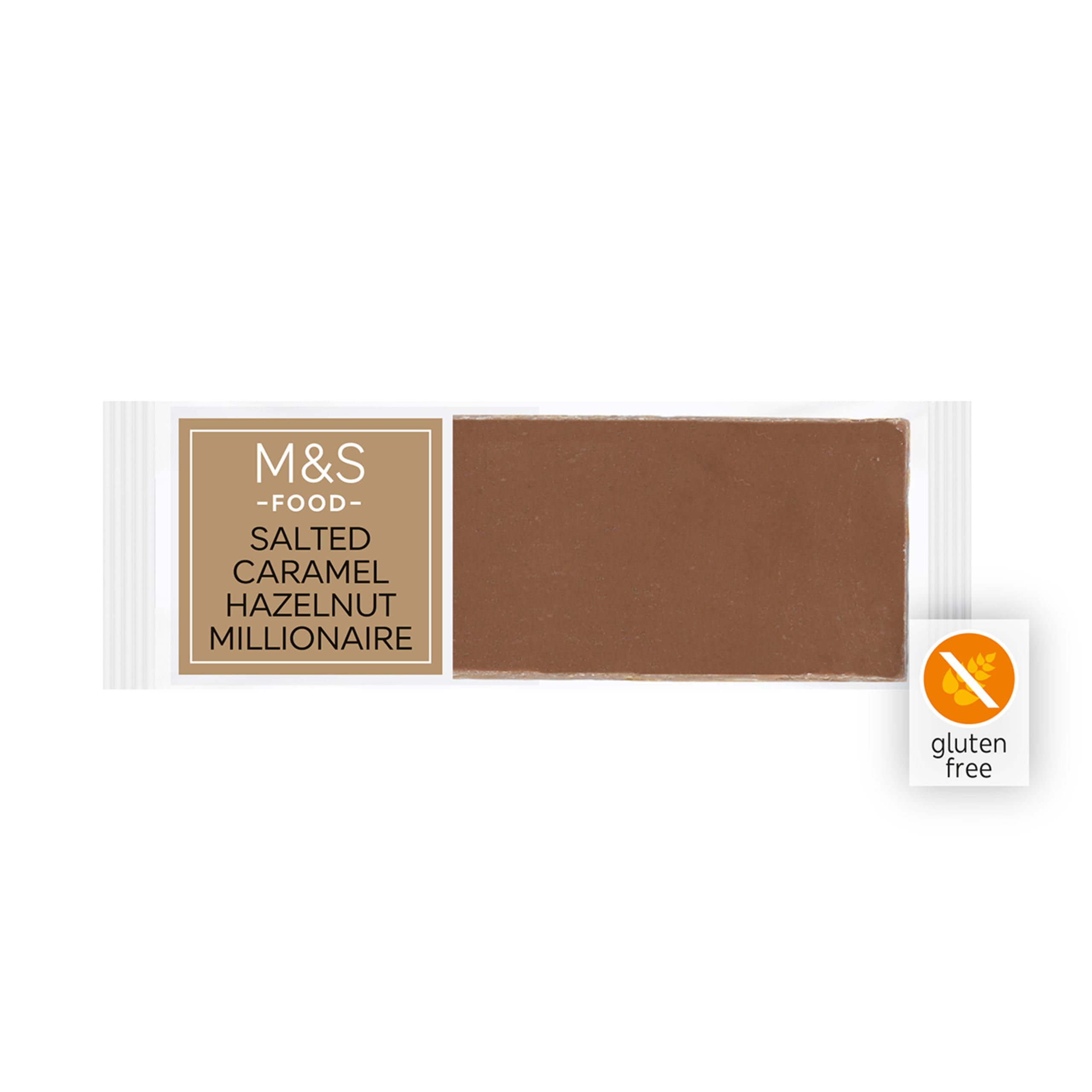 Made Without Wheat Salted Caramel Hazelnut Millionaire Bar 1 of 1