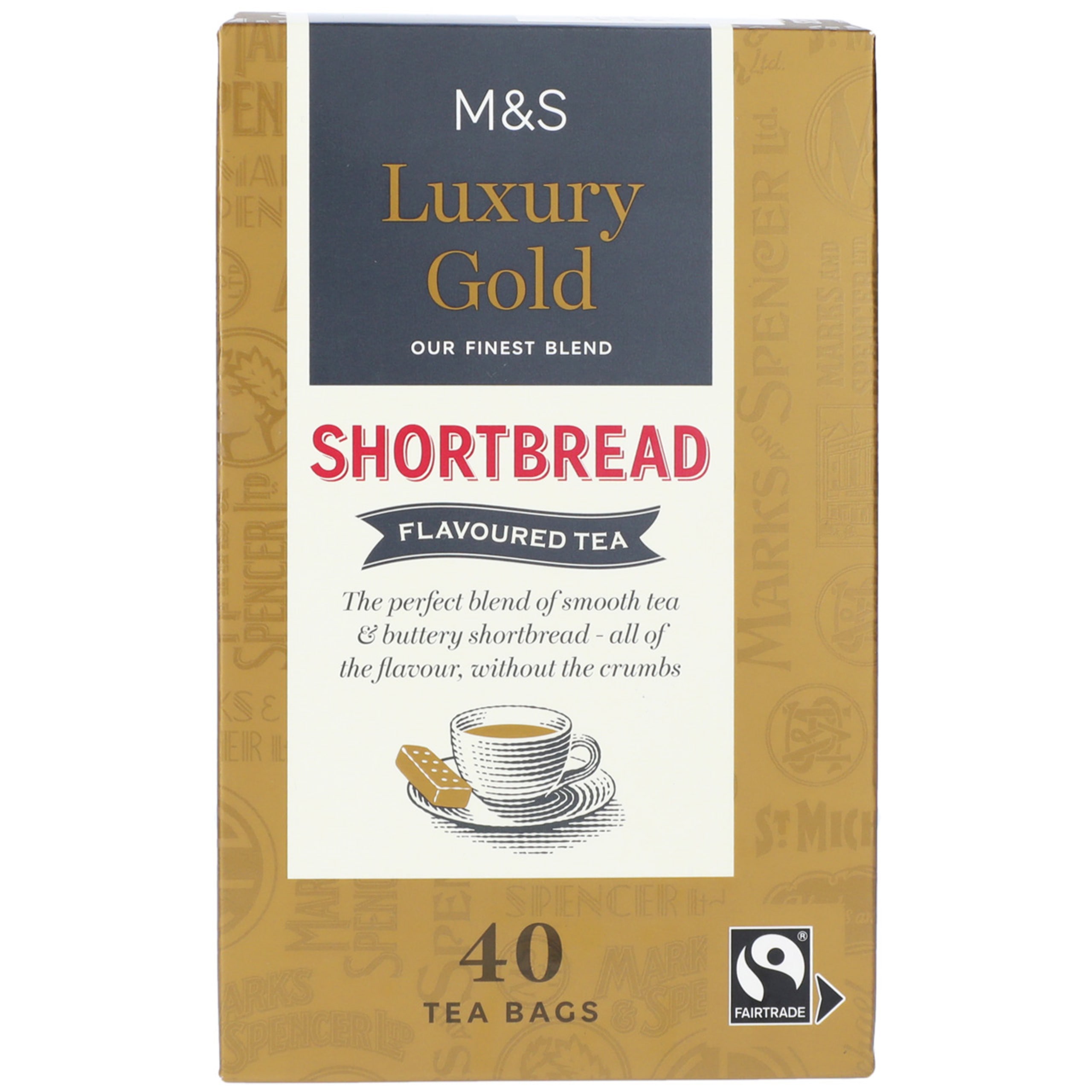 Luxury Gold Shortbread Flavoured Tea 1 of 2