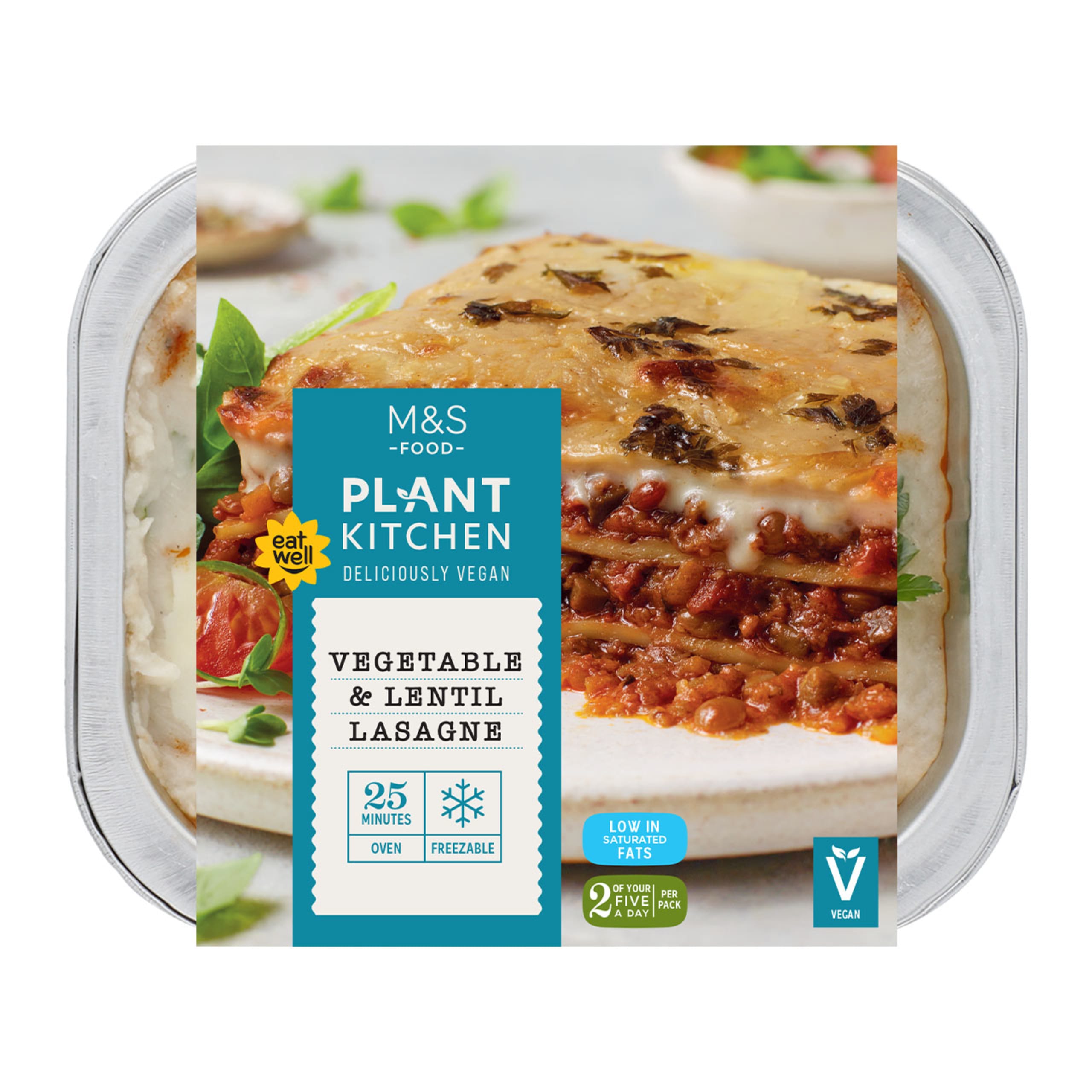Plant Kitchen Vegetable and Lentil Lasagne 1 of 2