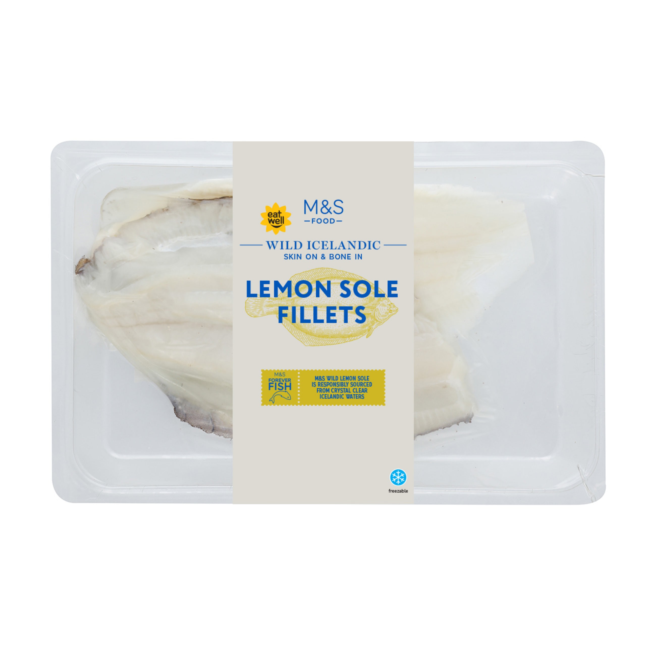 Wild Icelandic Lemon Sole Fillets 1 of 1