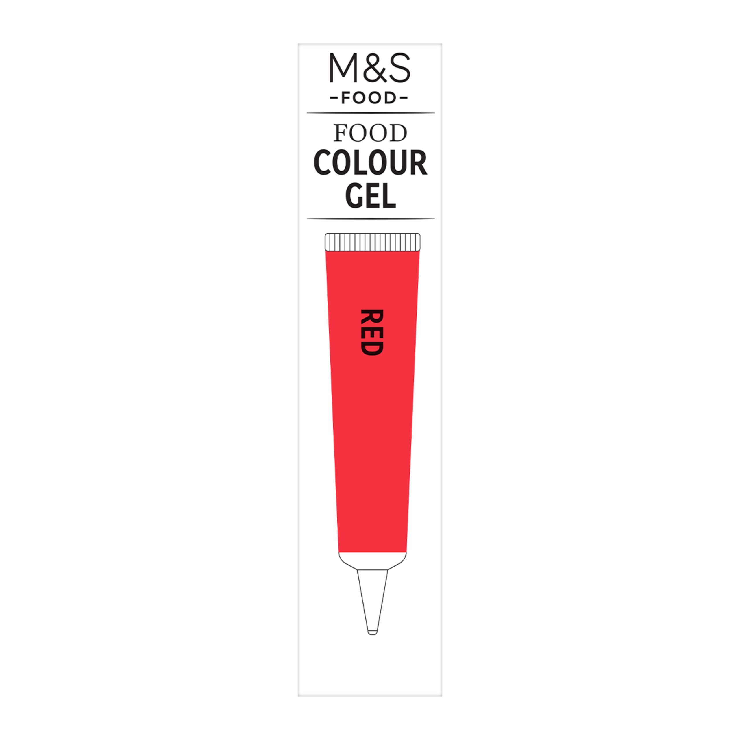 Red Food Colour Gel 1 of 2