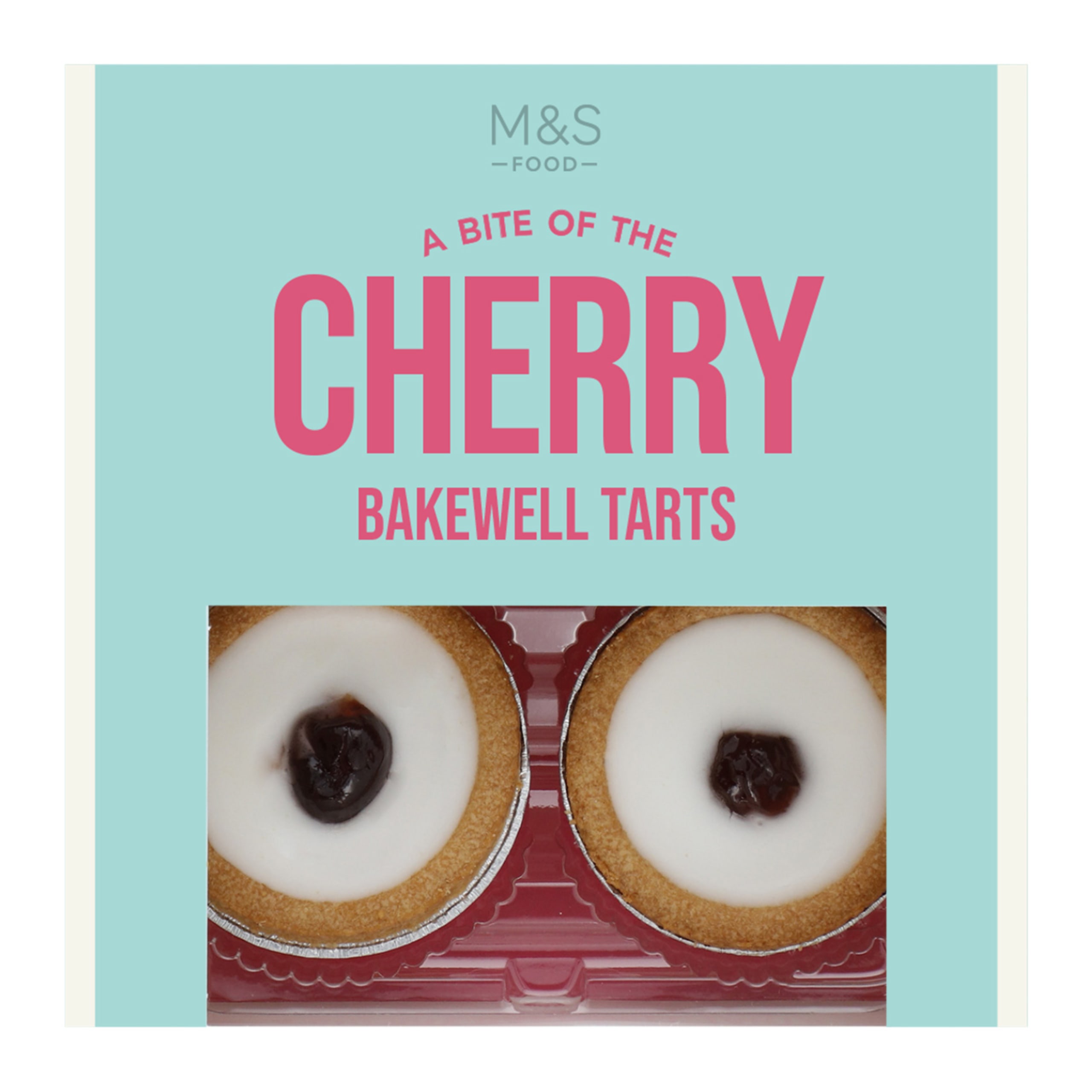 4 Cherry Bakewell Tarts 1 of 1