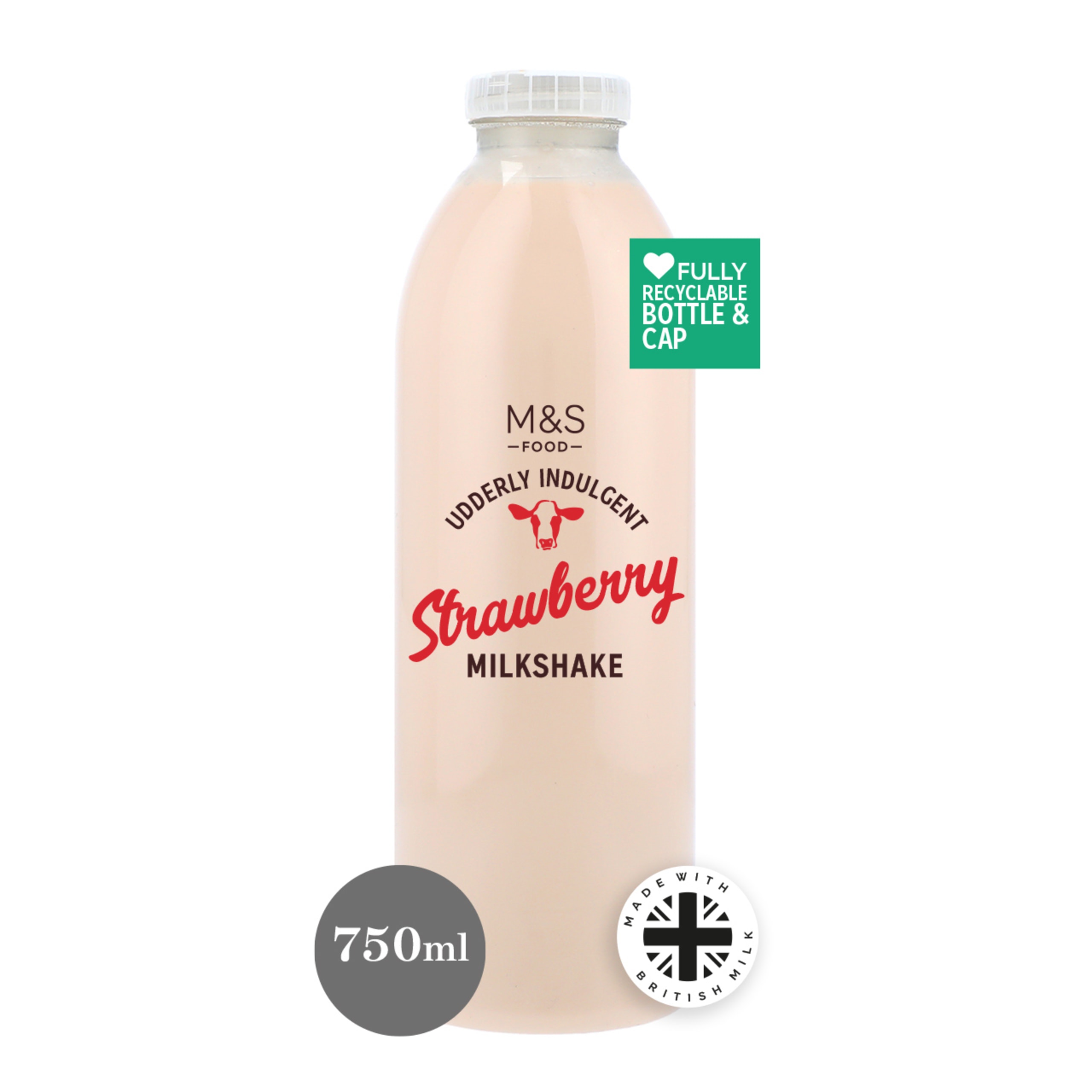British Strawberry Milkshake 1 of 1