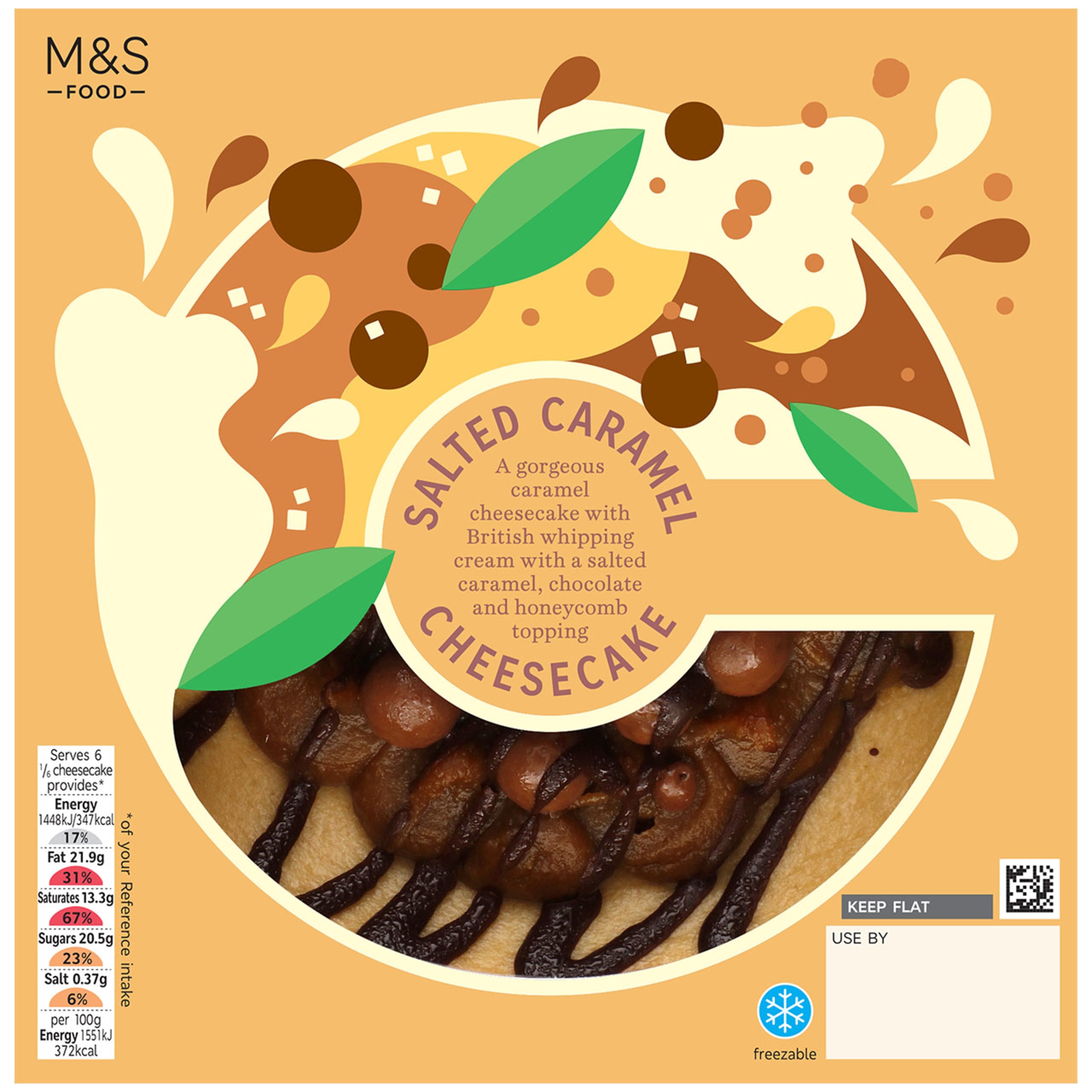 Salted Caramel Cheesecake 1 of 1