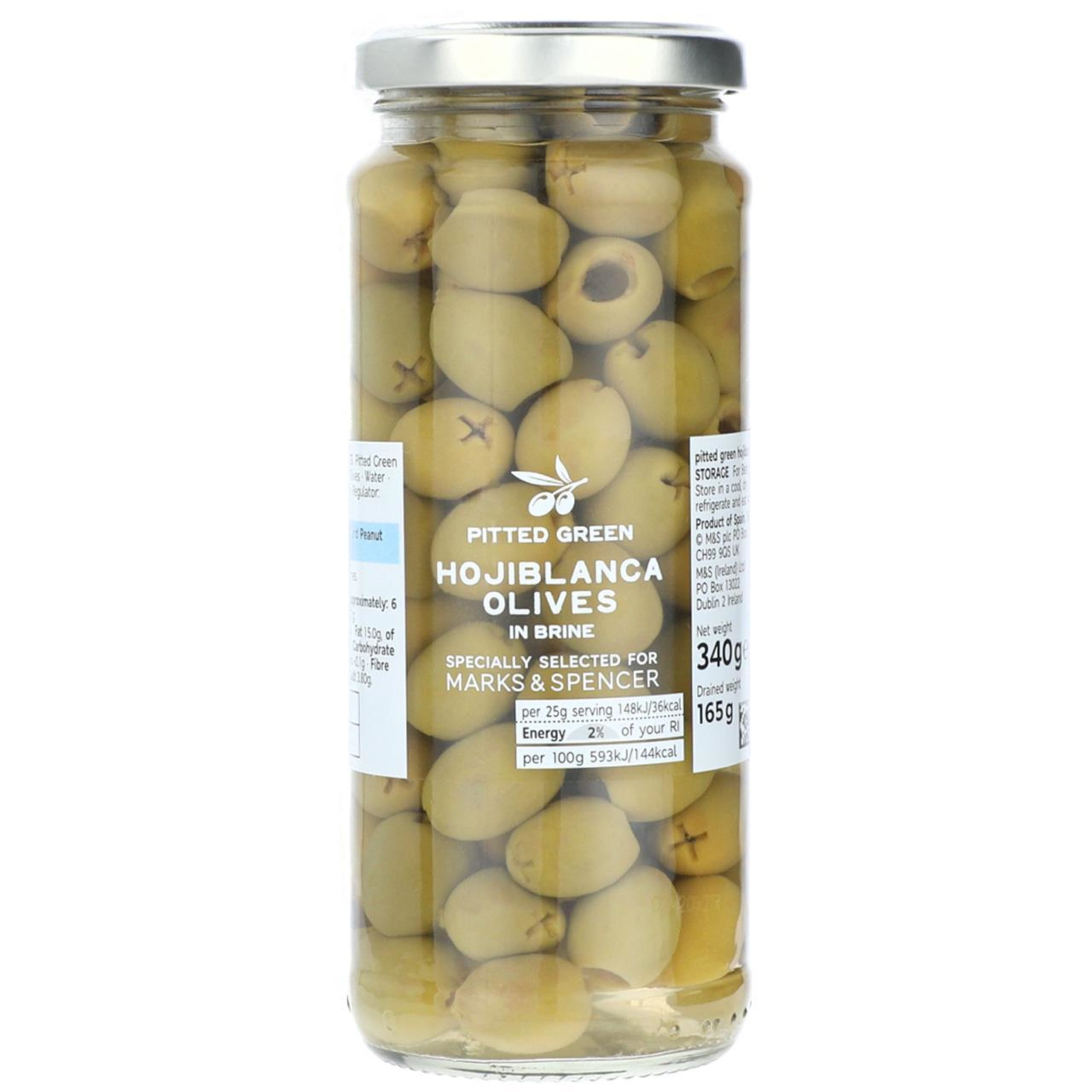 Pitted Green Hojiblanca Olives 1 of 1