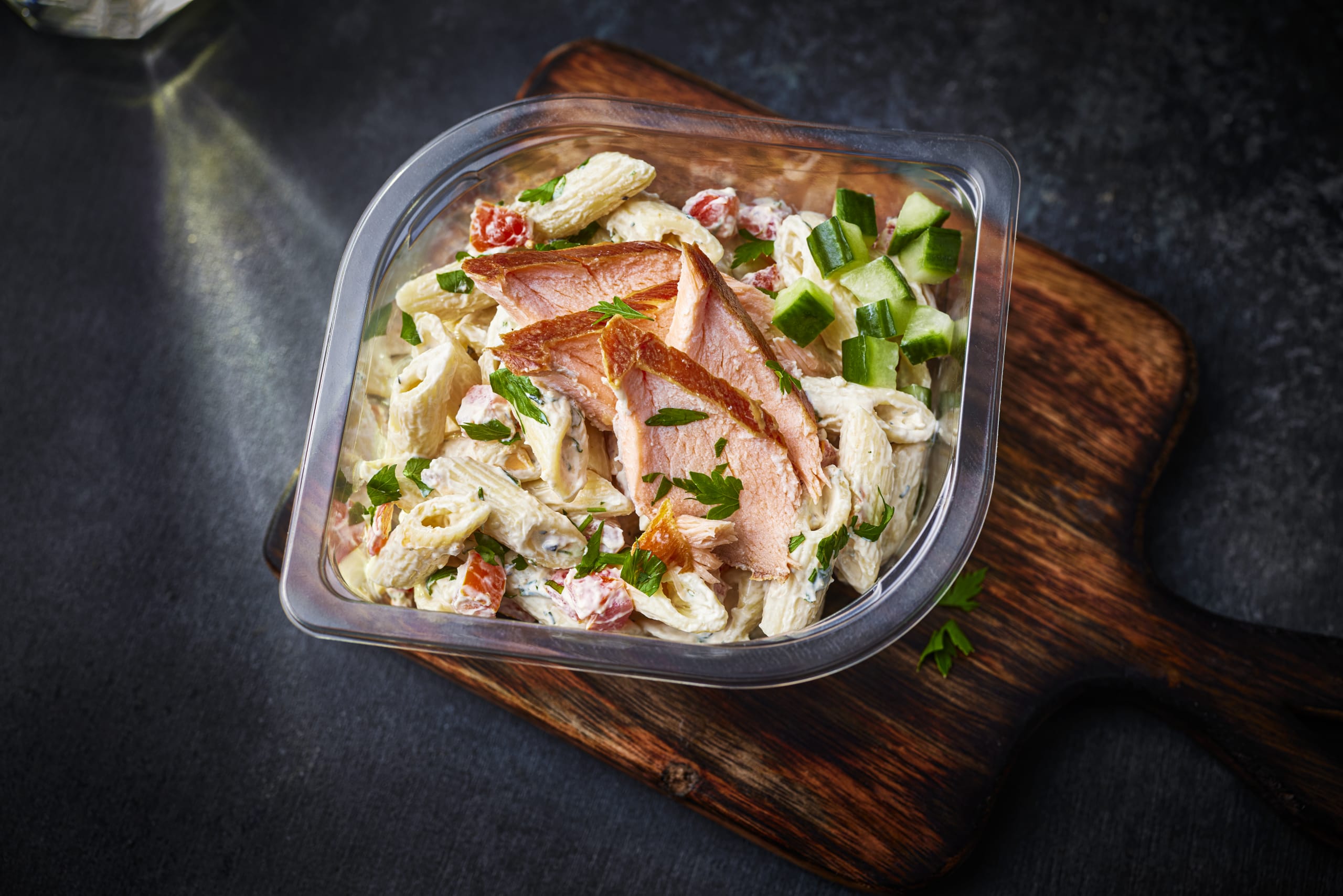 Honey Roast Scottish Salmon Pasta Salad 3 of 3