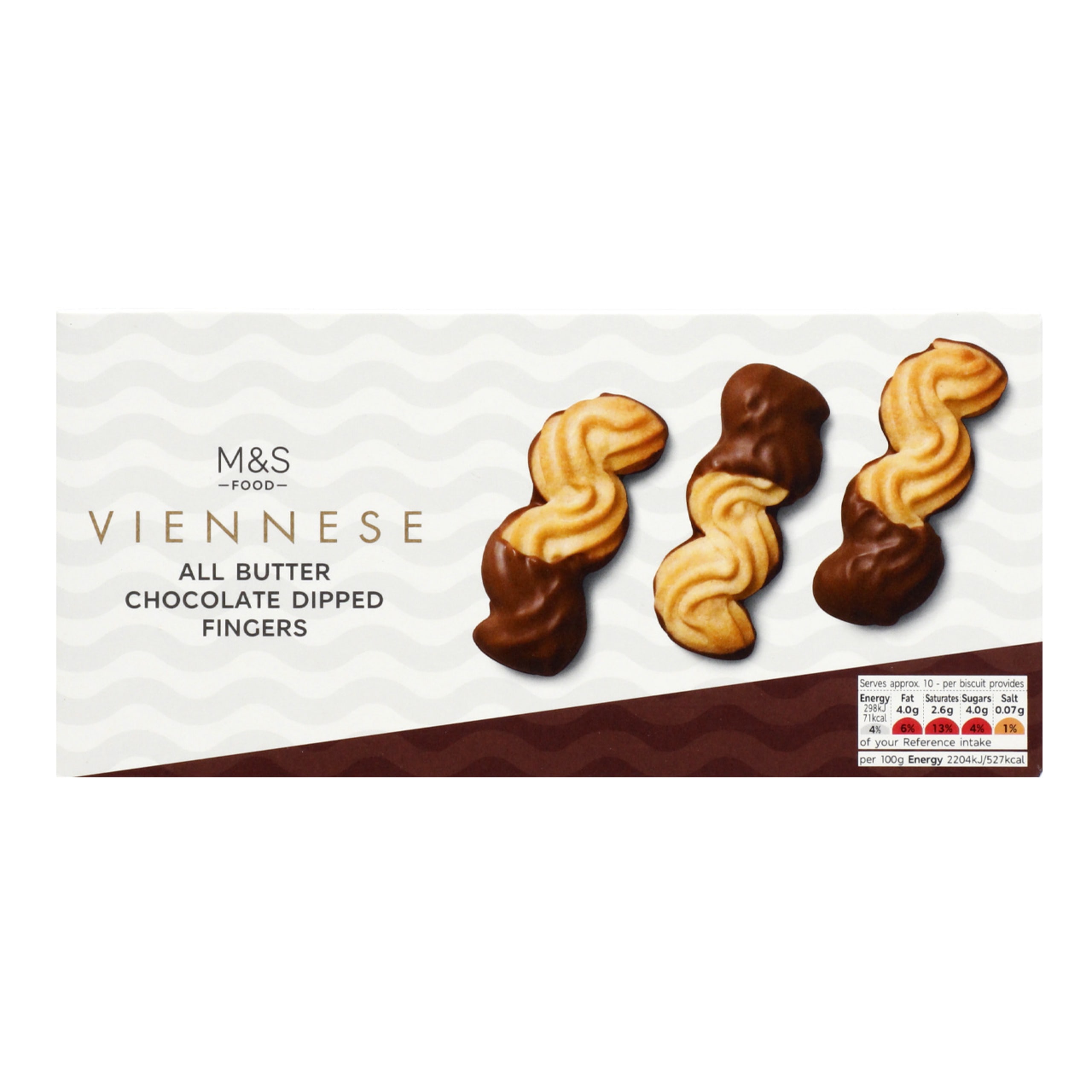 All Butter Viennese Milk Chocolate Dipped Fingers 1 of 1