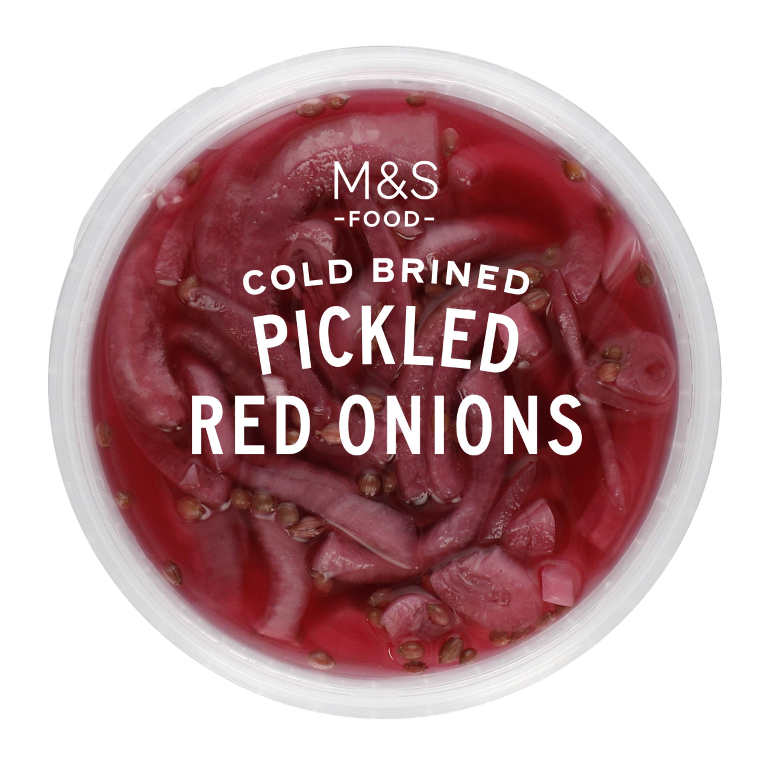 Cold Brined Pickled Red Onions 1 of 1