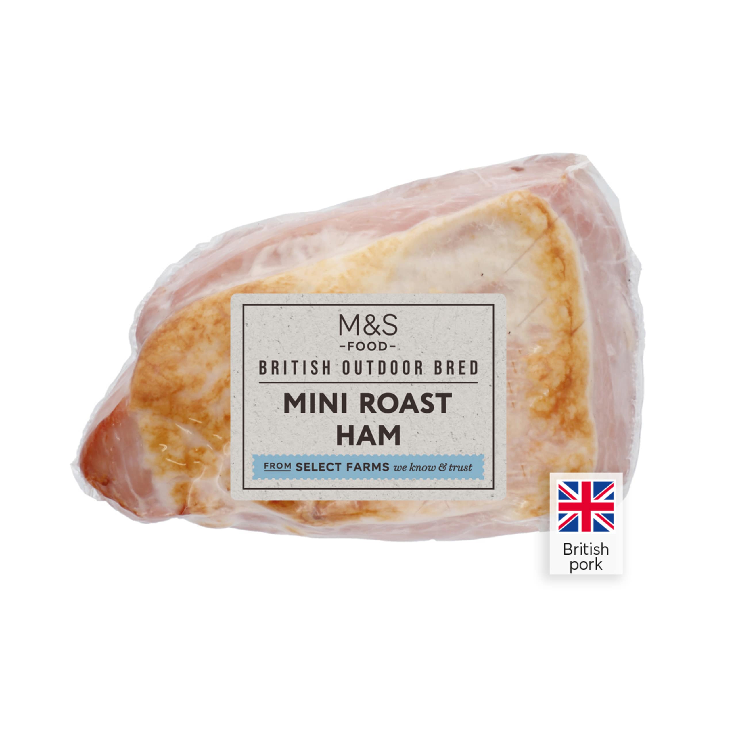 British Outdoor Bred Mini Roast Ham 1 of 1