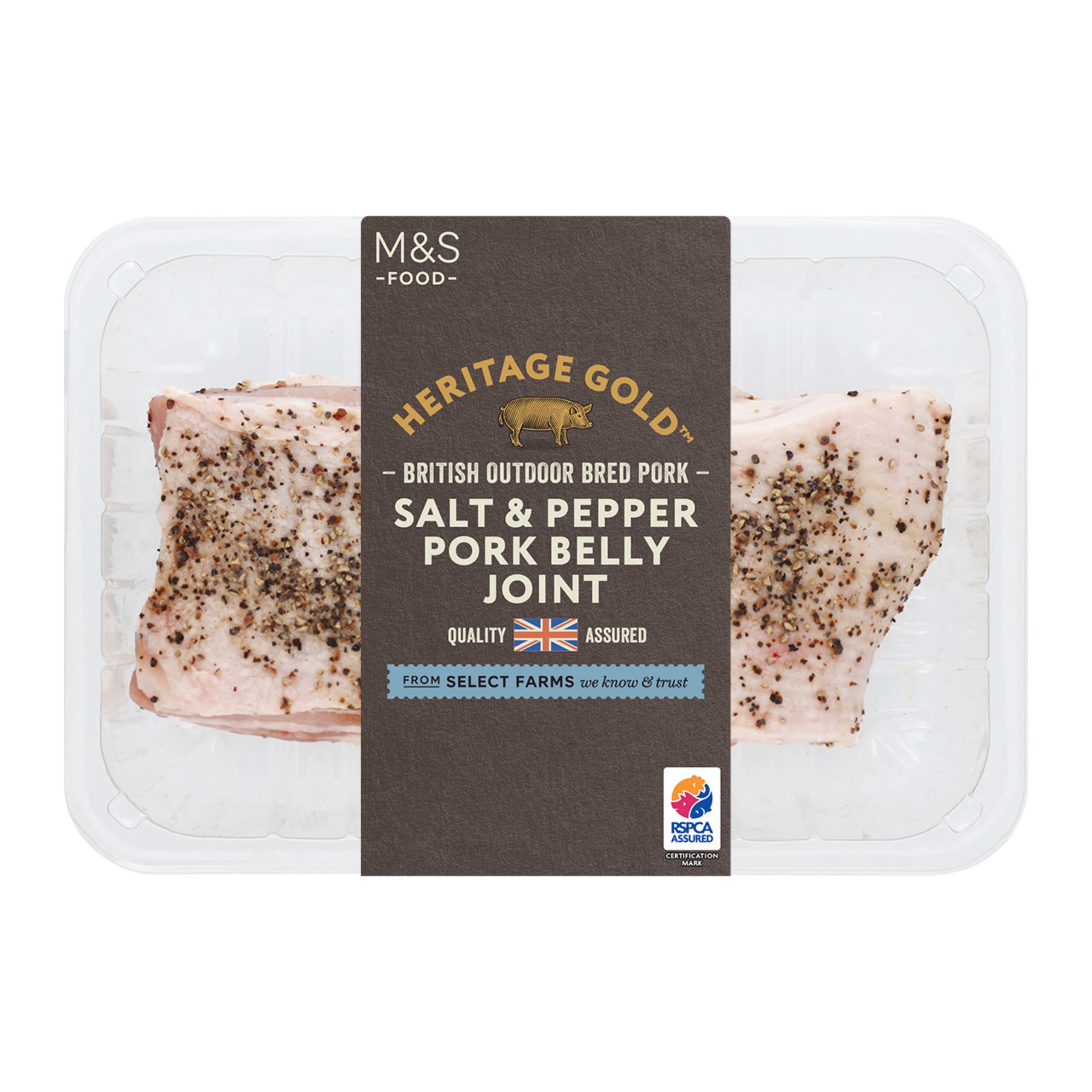 British Salt and Pepper Pork Belly Joint 1 of 3