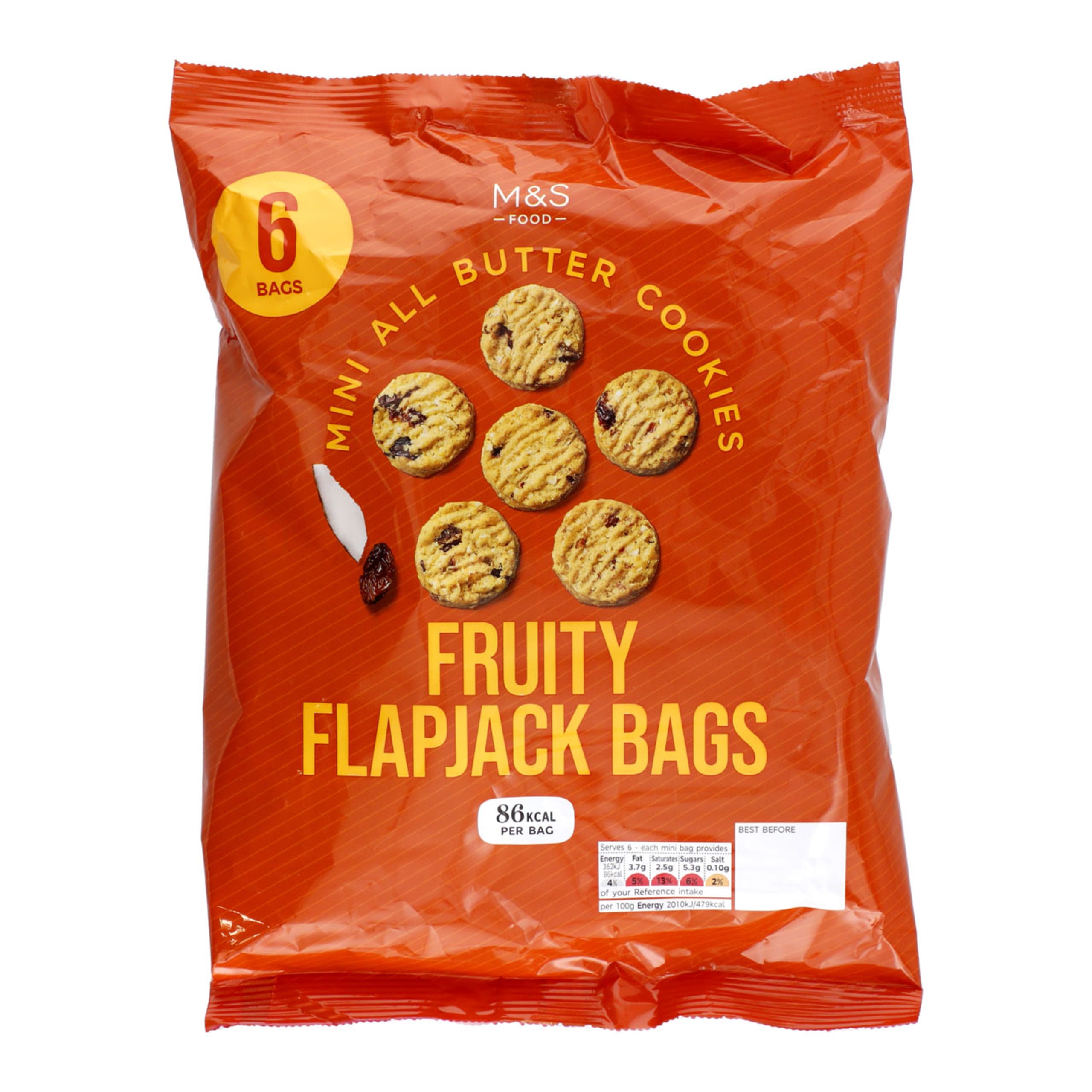 All Butter Mini Fruity Flapjack Cookie Bags 1 of 1