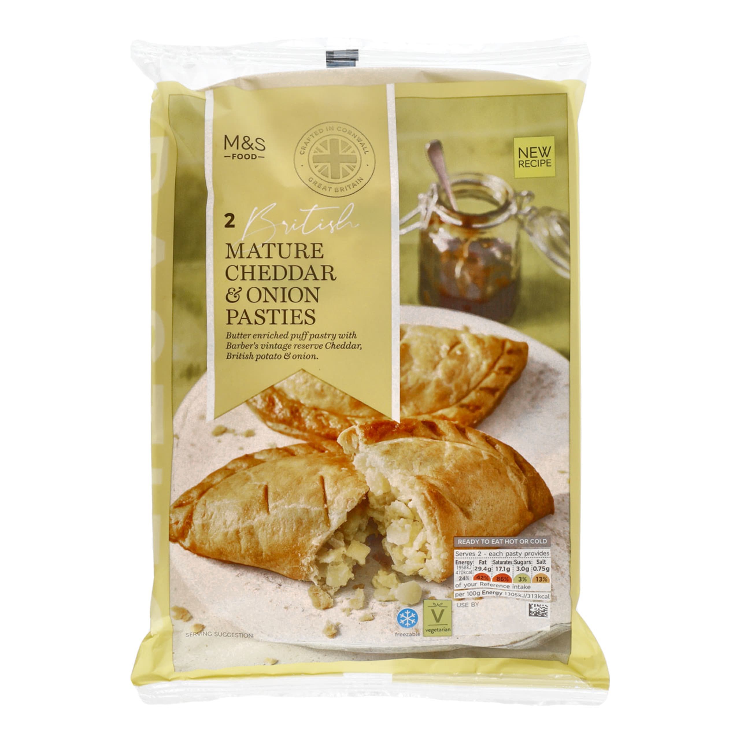 Mature Cheddar and Onion Pasties 1 of 1