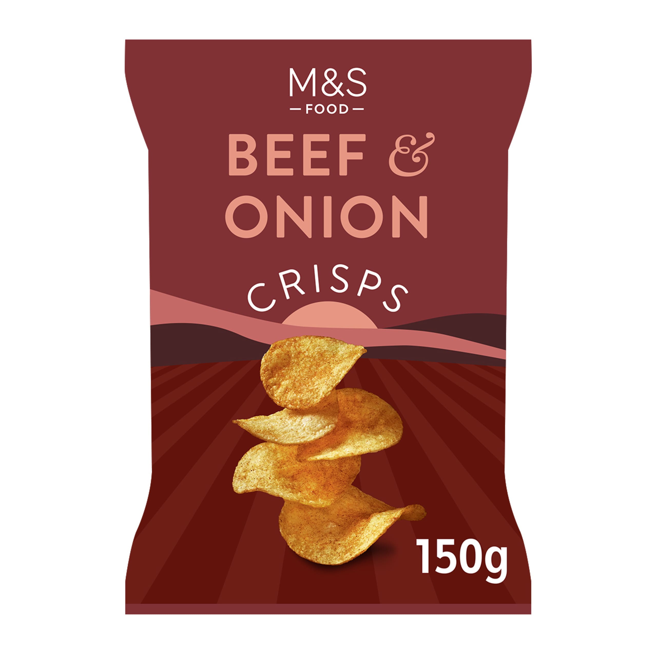 Beef And Onion Flavour Crisps M S