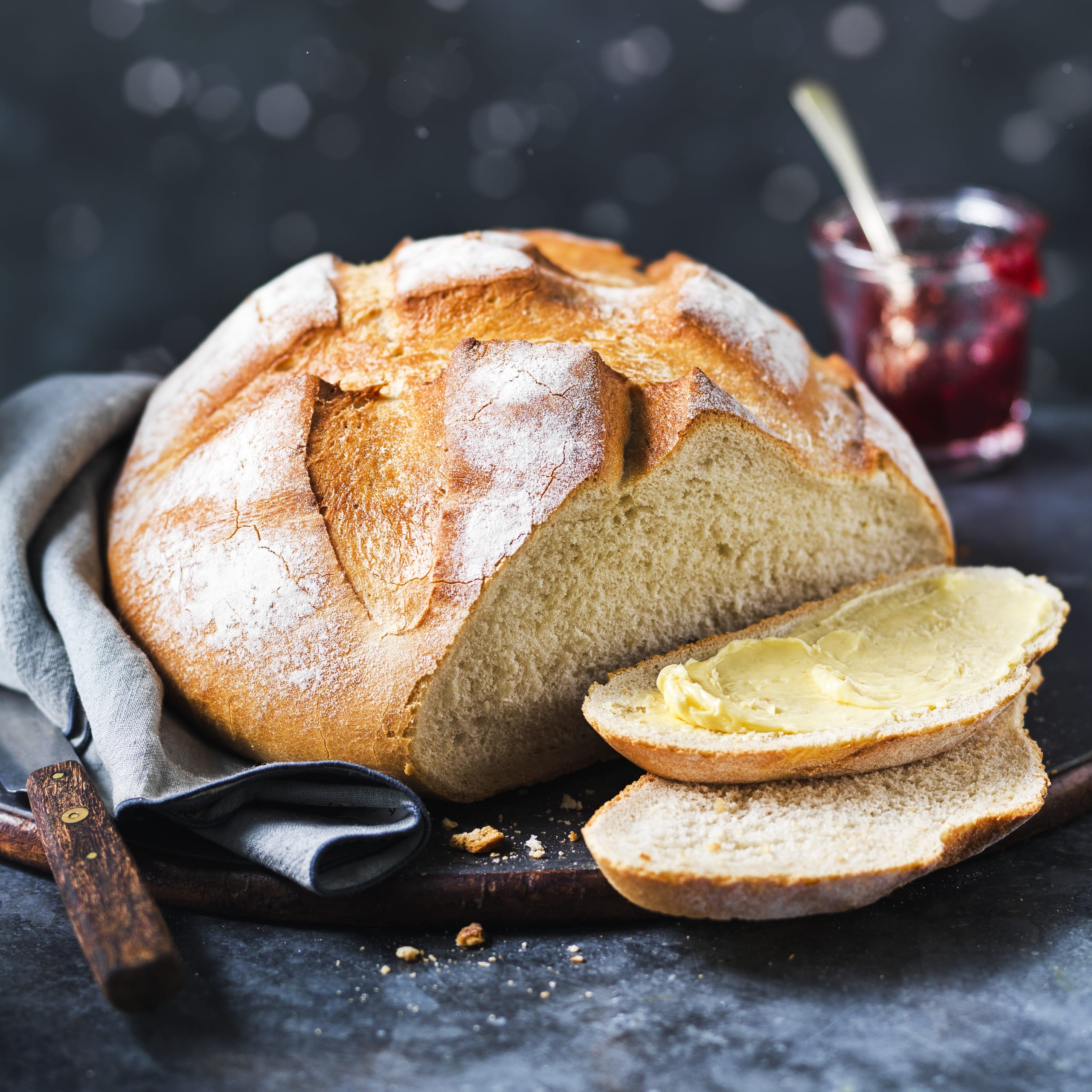 Large White Boule 2 of 2