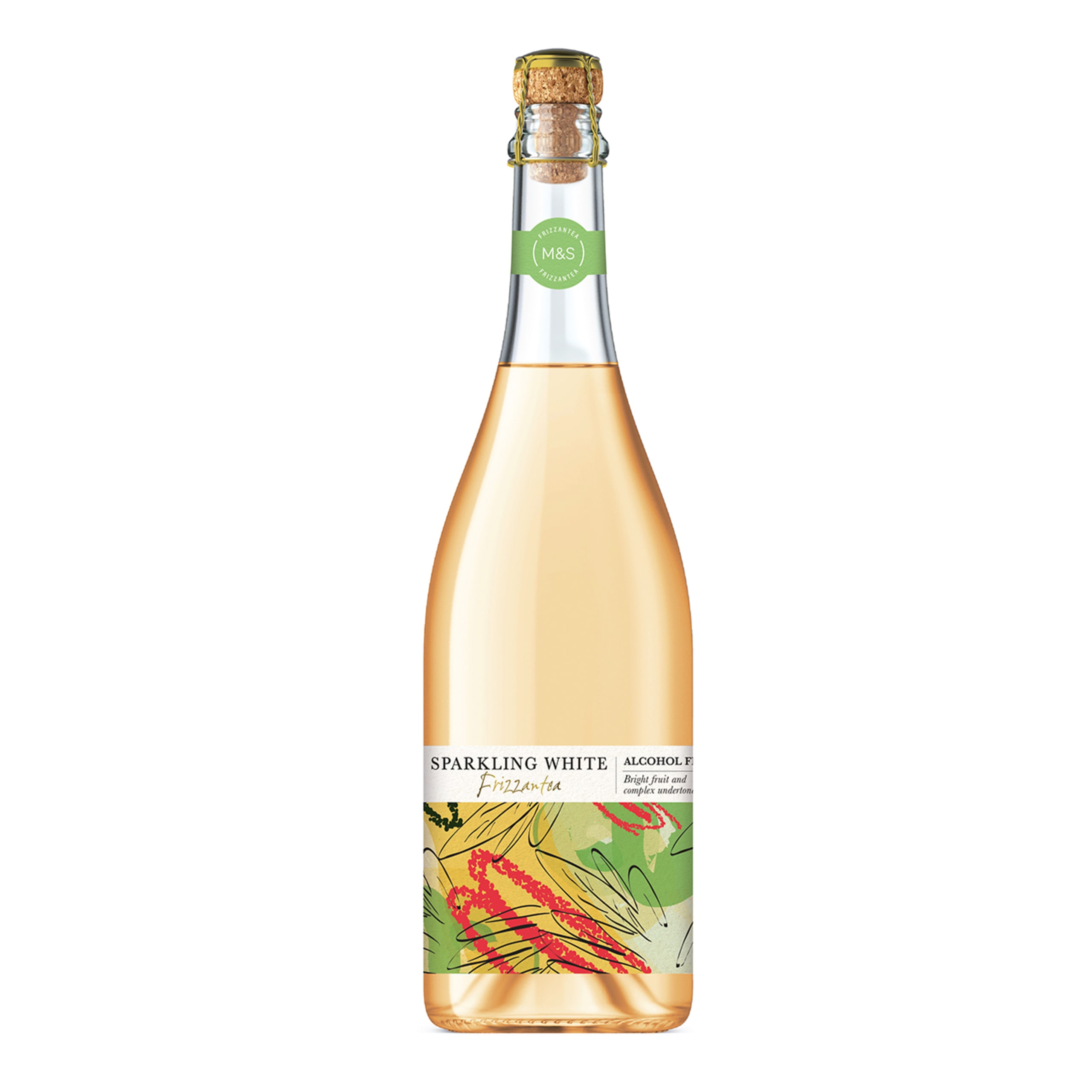 M&S Alcohol Free Sparkling White Frizzantea 1 of 4