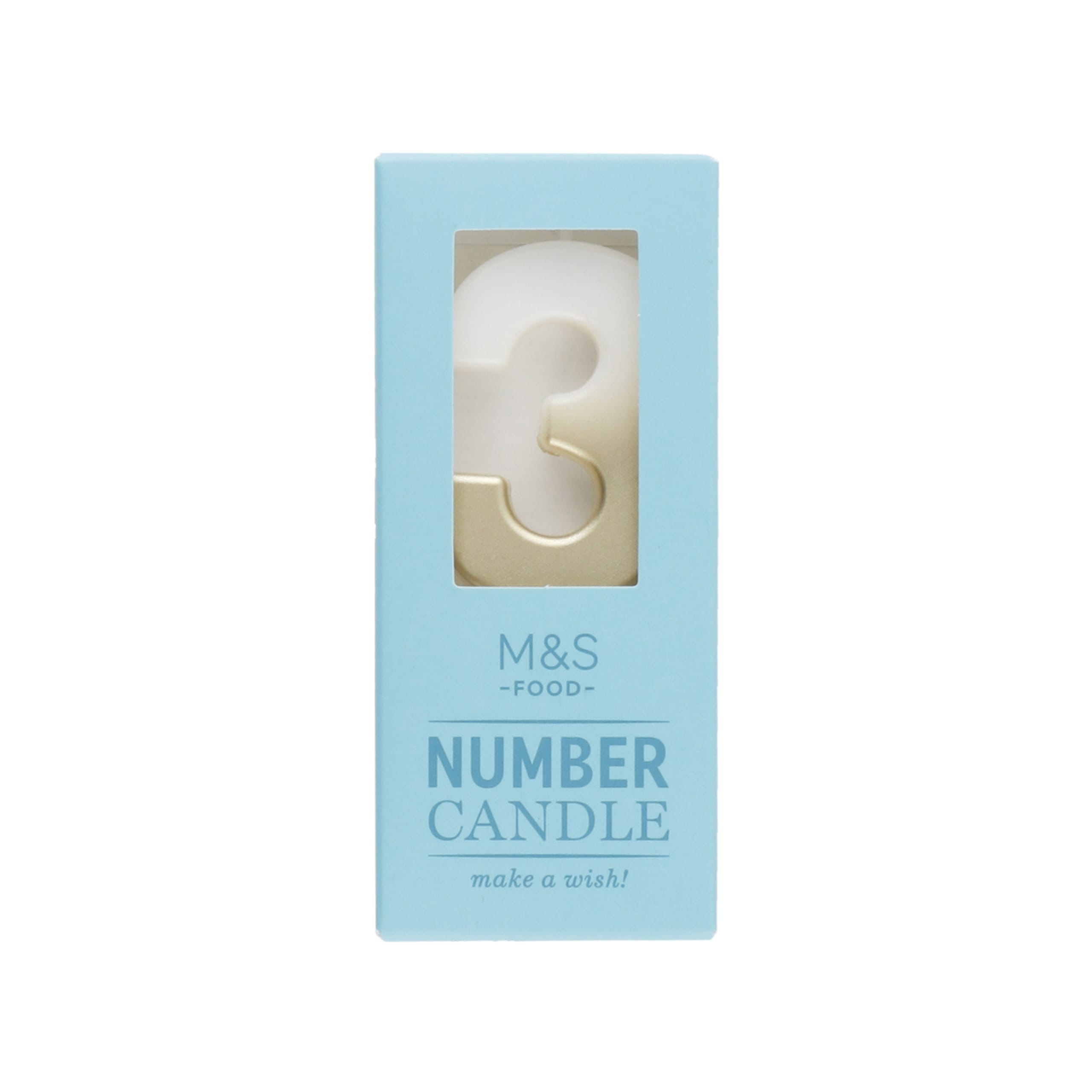 Number 3 Candle 1 of 1