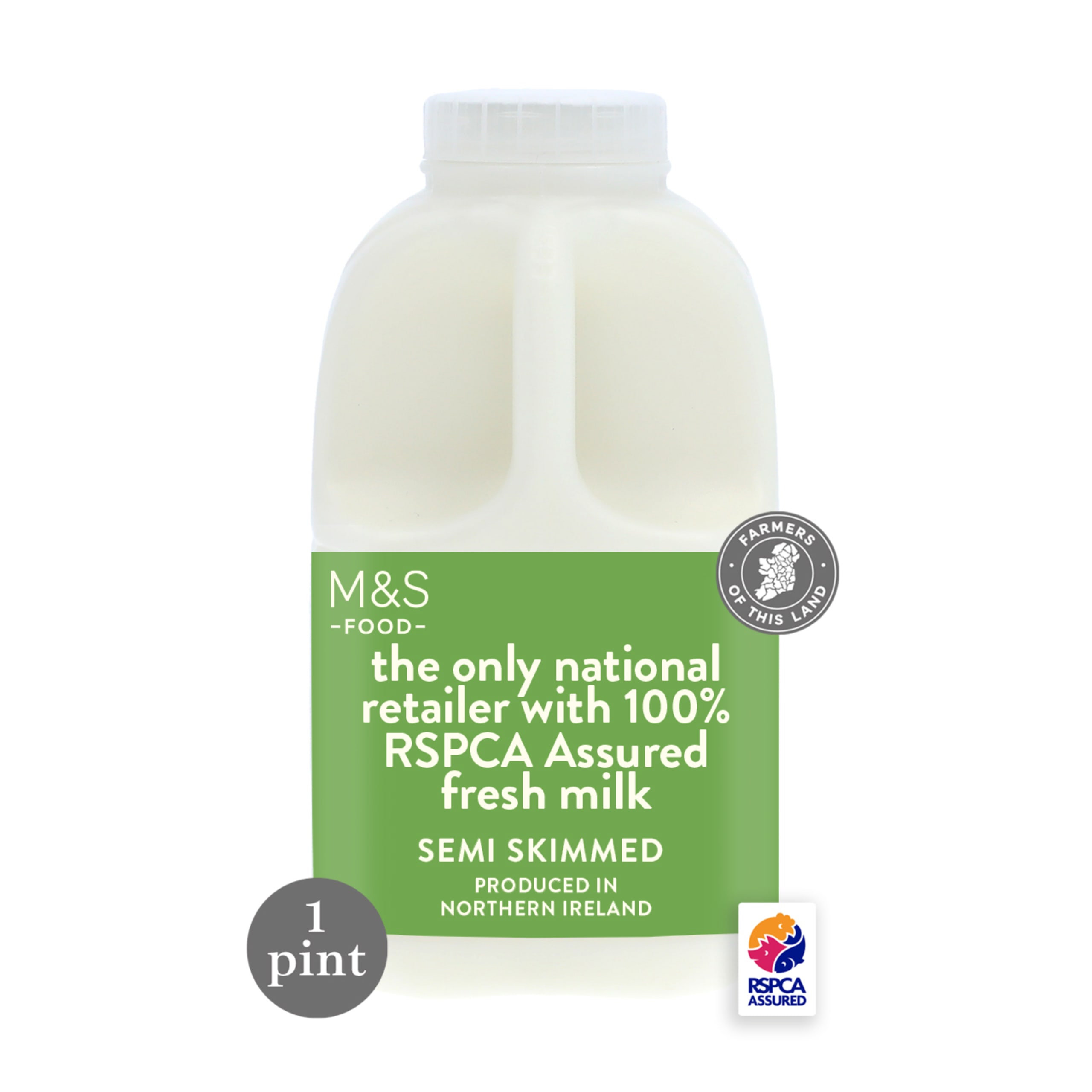 Irish Semi Skimmed Milk 1 of 1