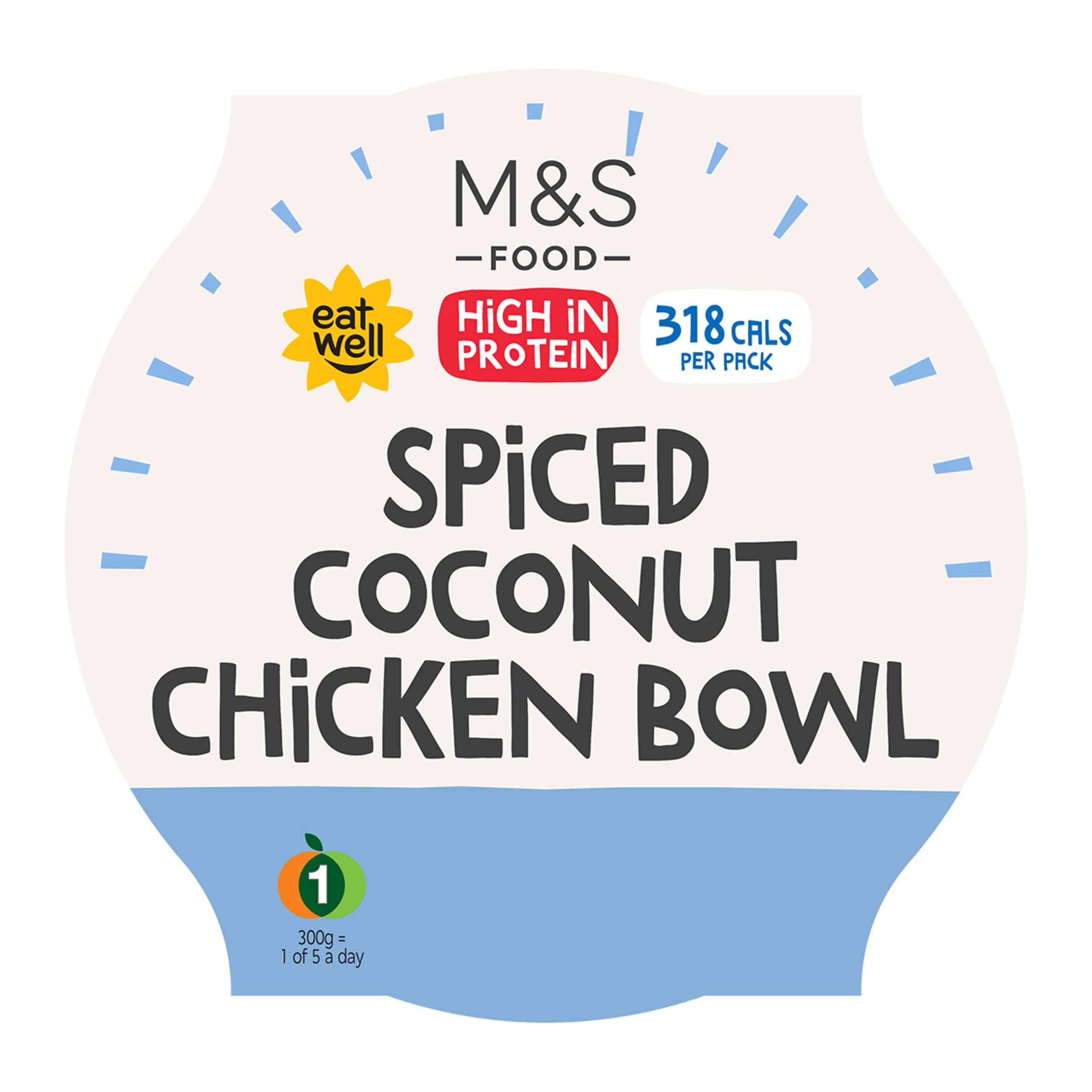 Spiced Coconut Chicken Bowl 1 of 1