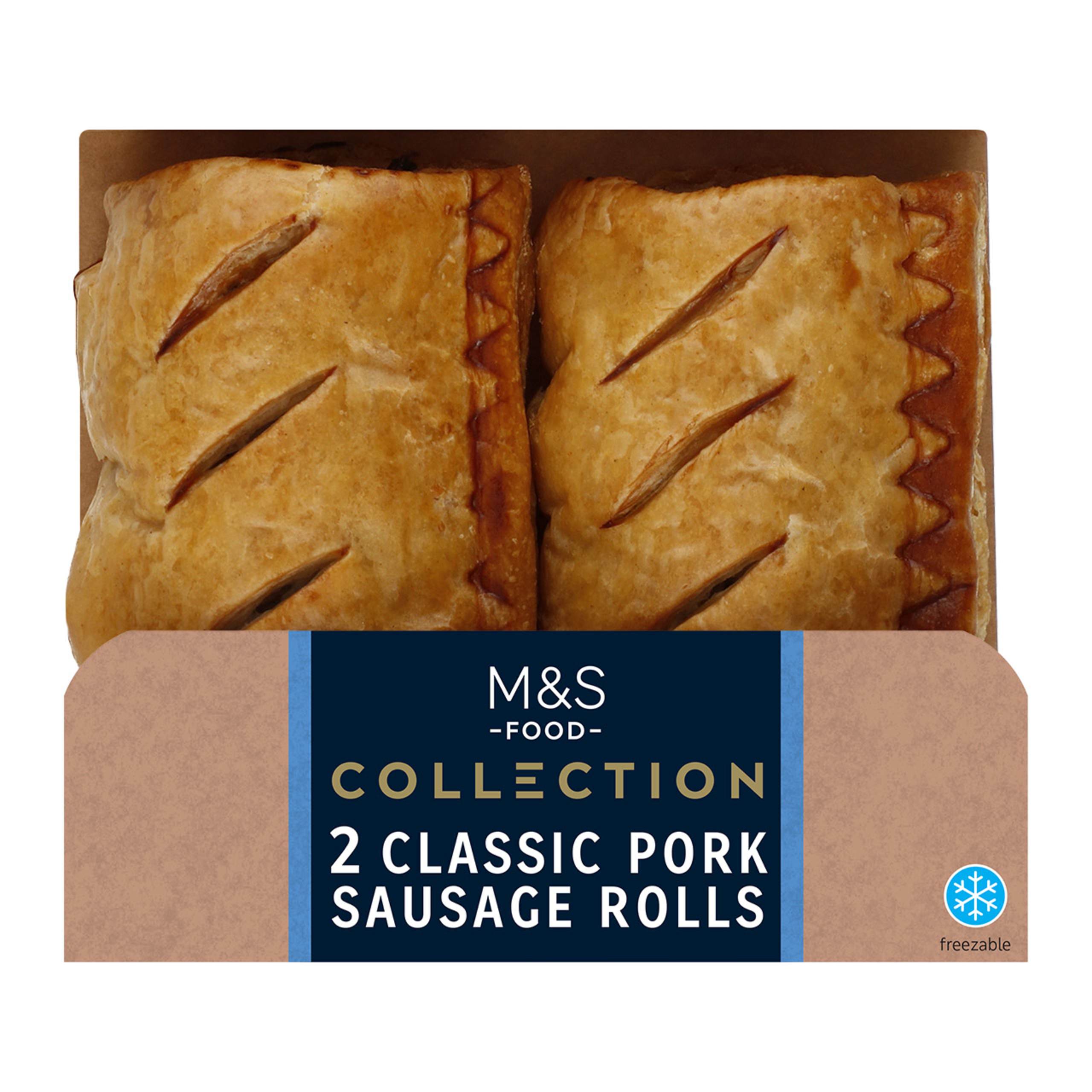 Collection Handcrafted Classic Pork Sausage Rolls 1 of 2