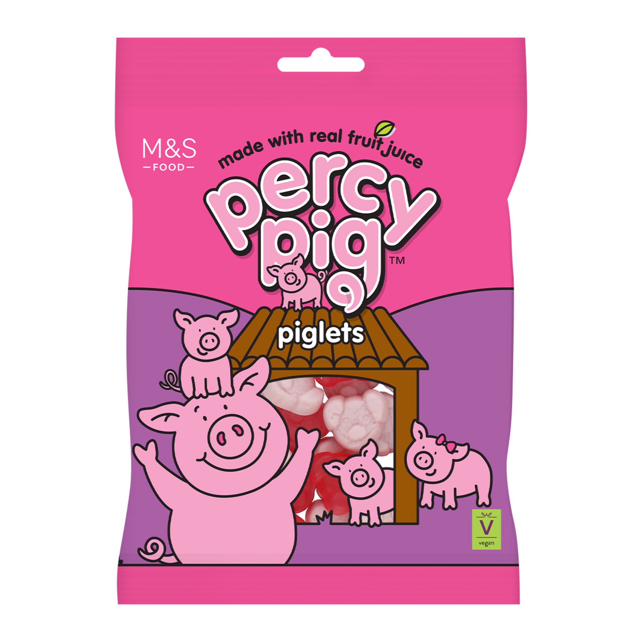 Percy Pig Piglet Fruit Gums 1 of 1