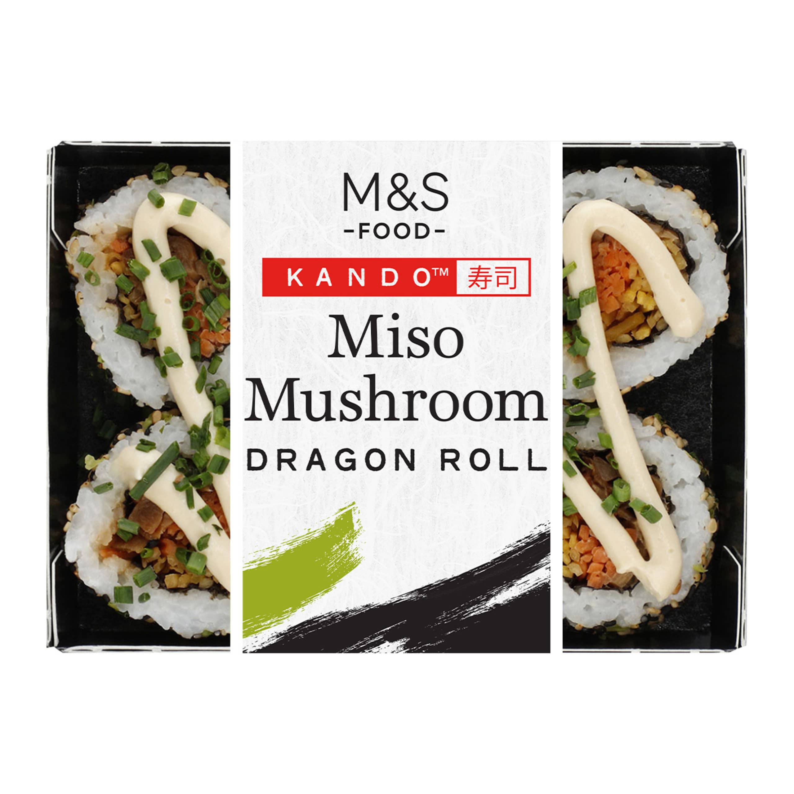 Miso Mushroom Dragon Roll 1 of 1