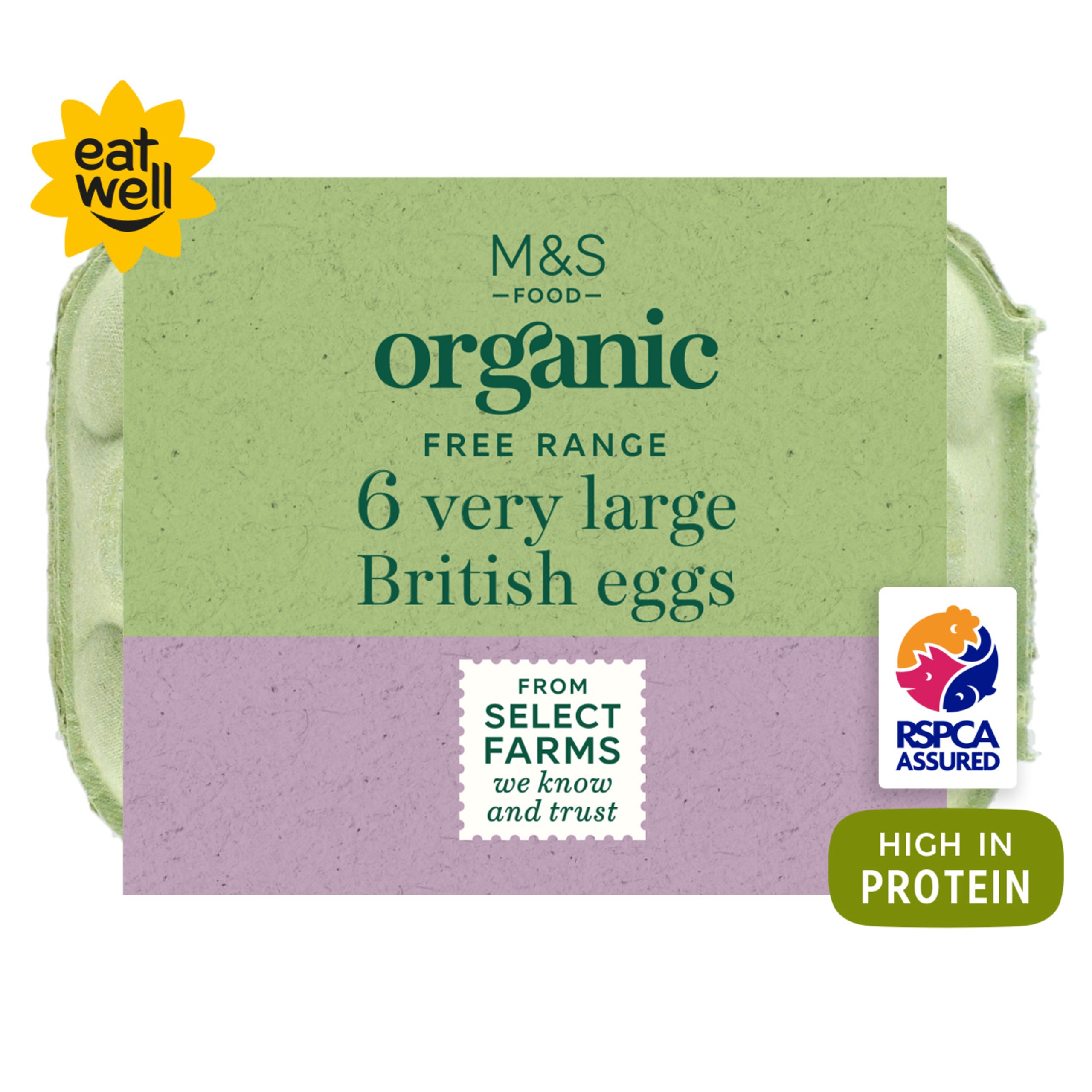 Organic Free Range Very Large Eggs 1 of 1