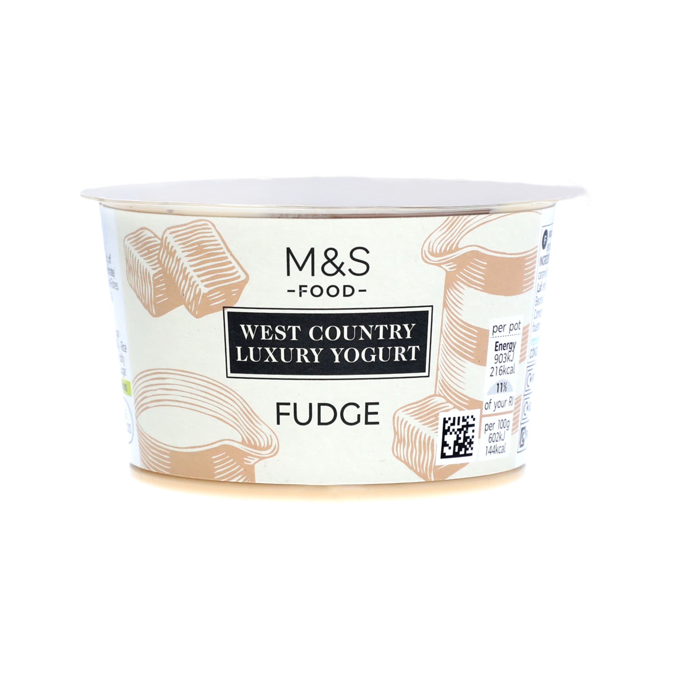 West Country Luxury Fudge Yogurt 1 of 1