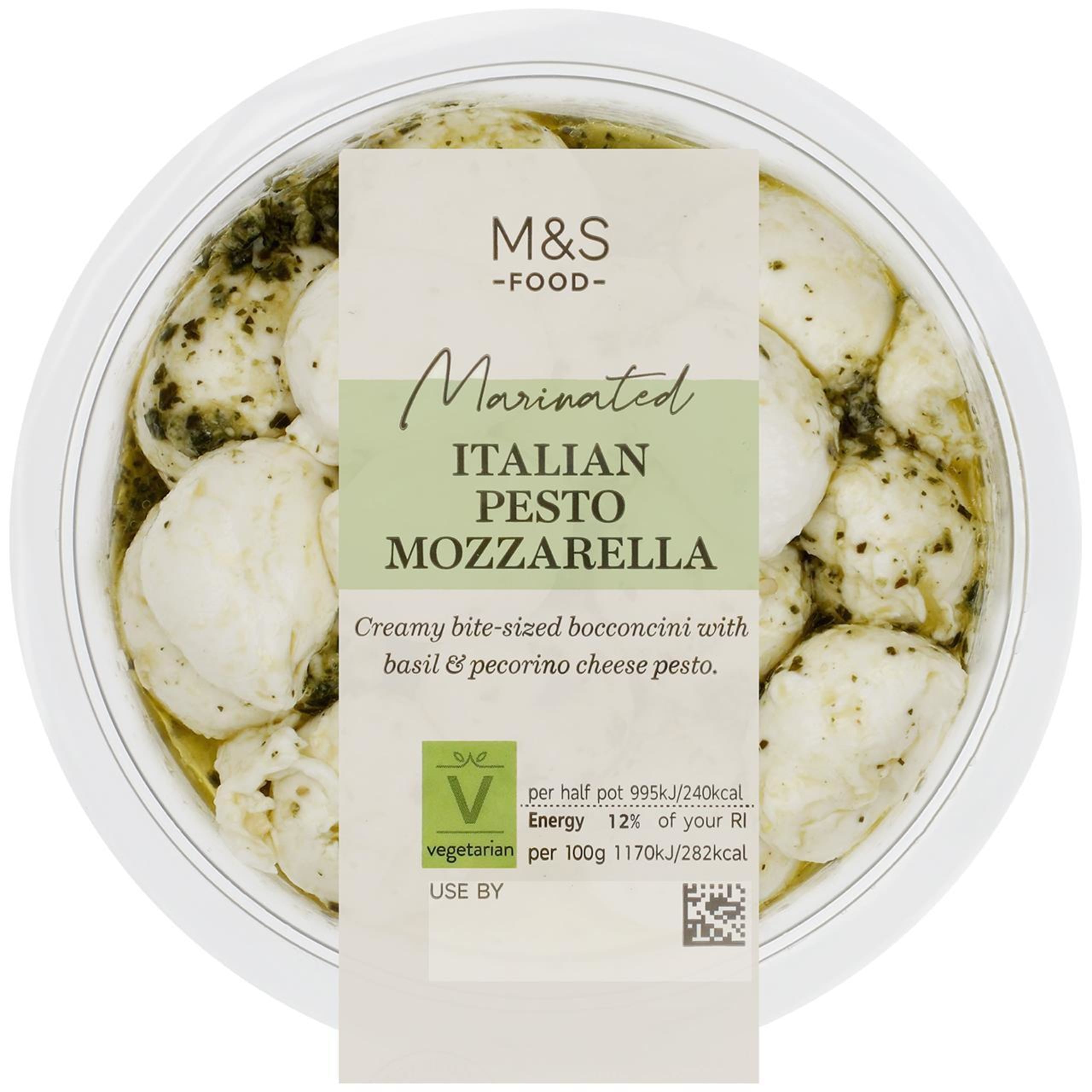 Marinated Italian Pesto Mozzarella 1 of 2