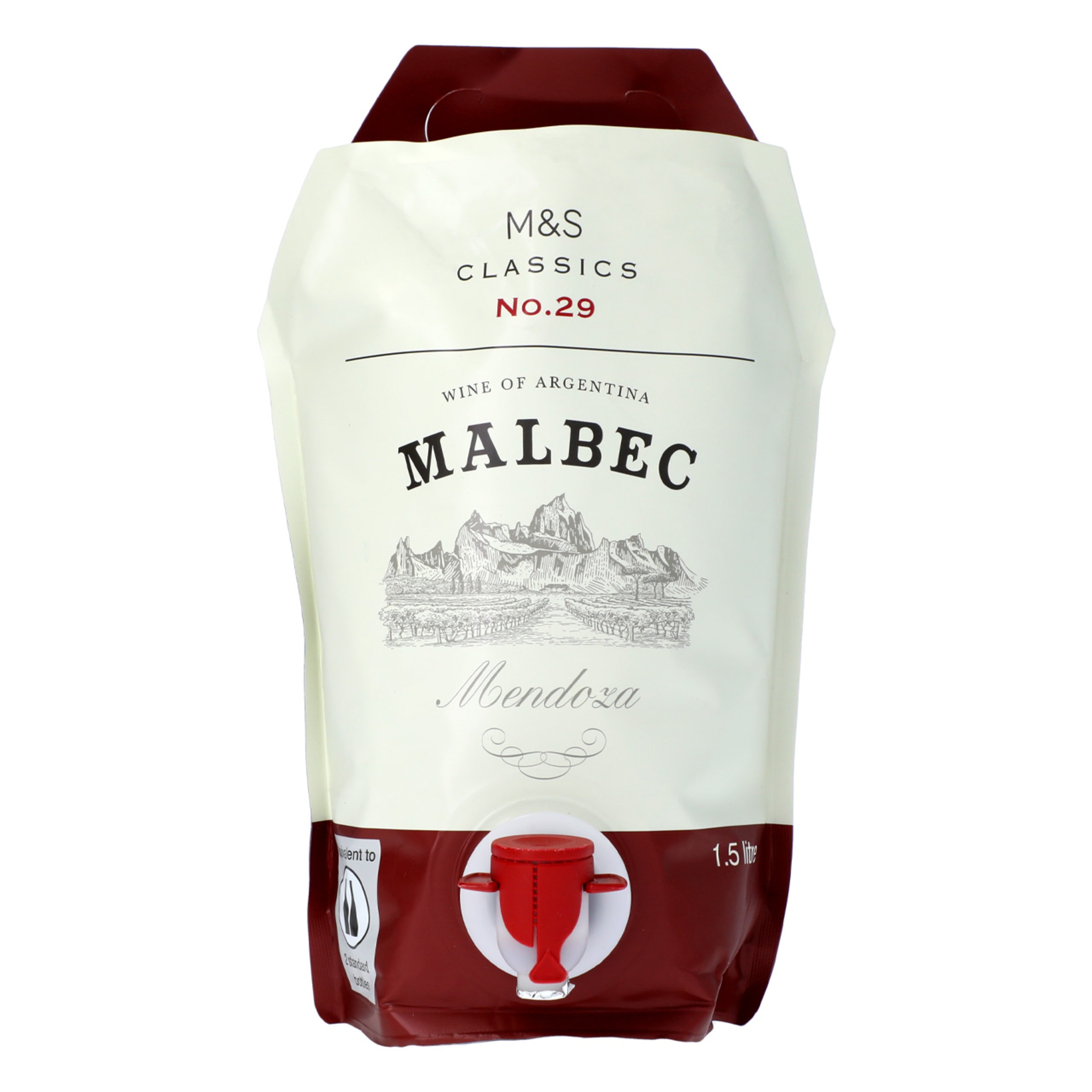 M&S Classics Malbec pouch 1.5L 1 of 1