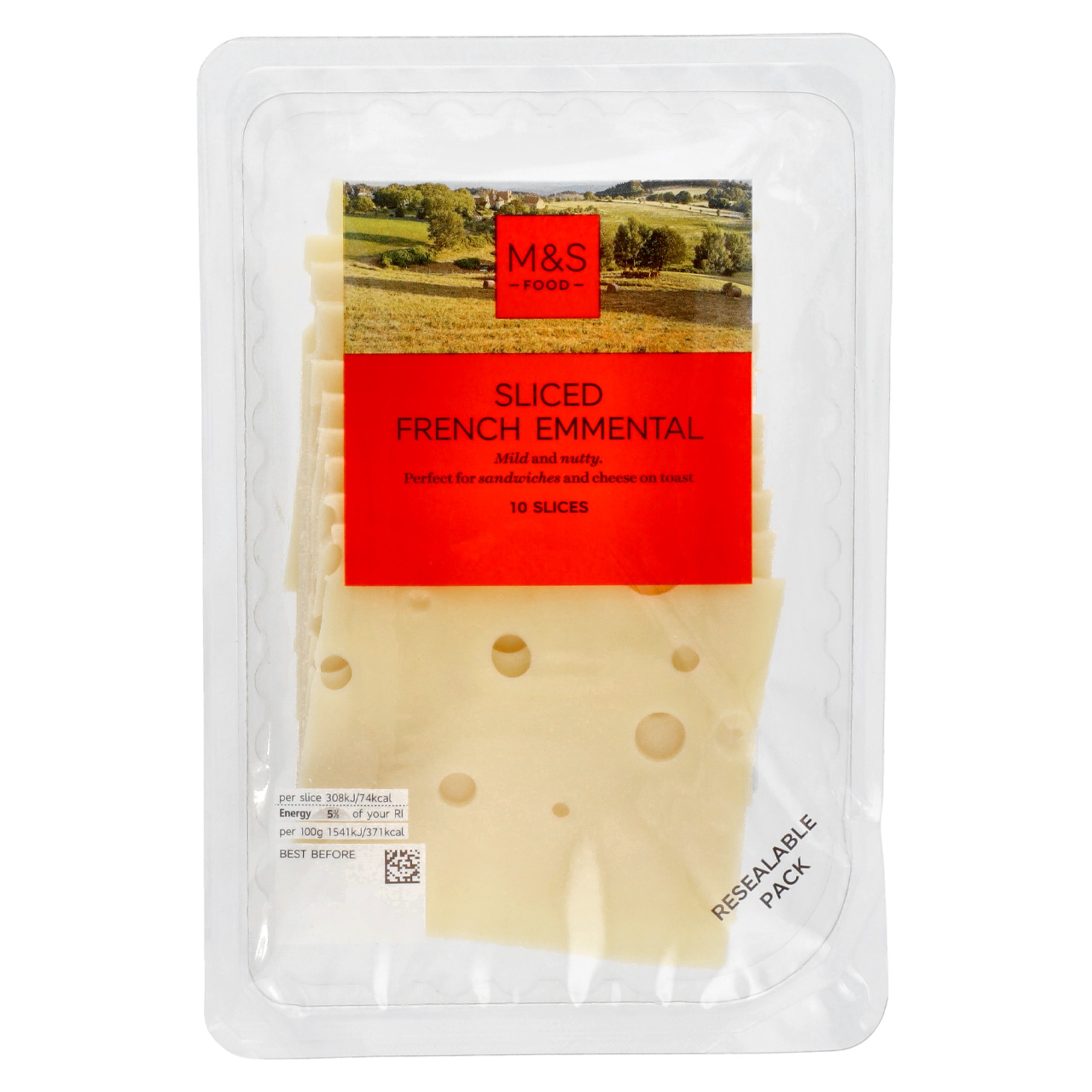 Sliced French Emmental 1 of 1
