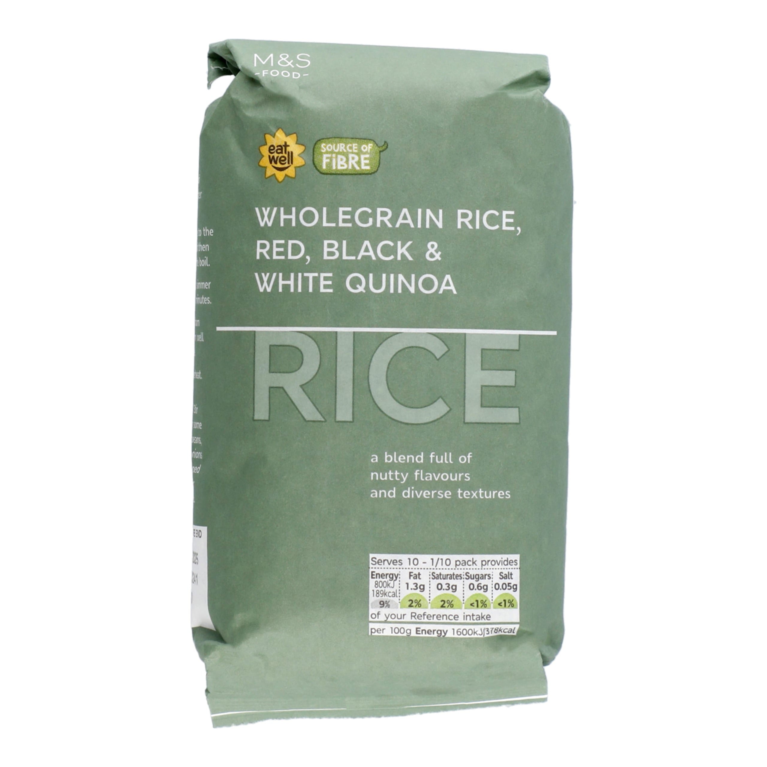 Wholegrain Rice with Red, White and Black Quinoa 1 of 1