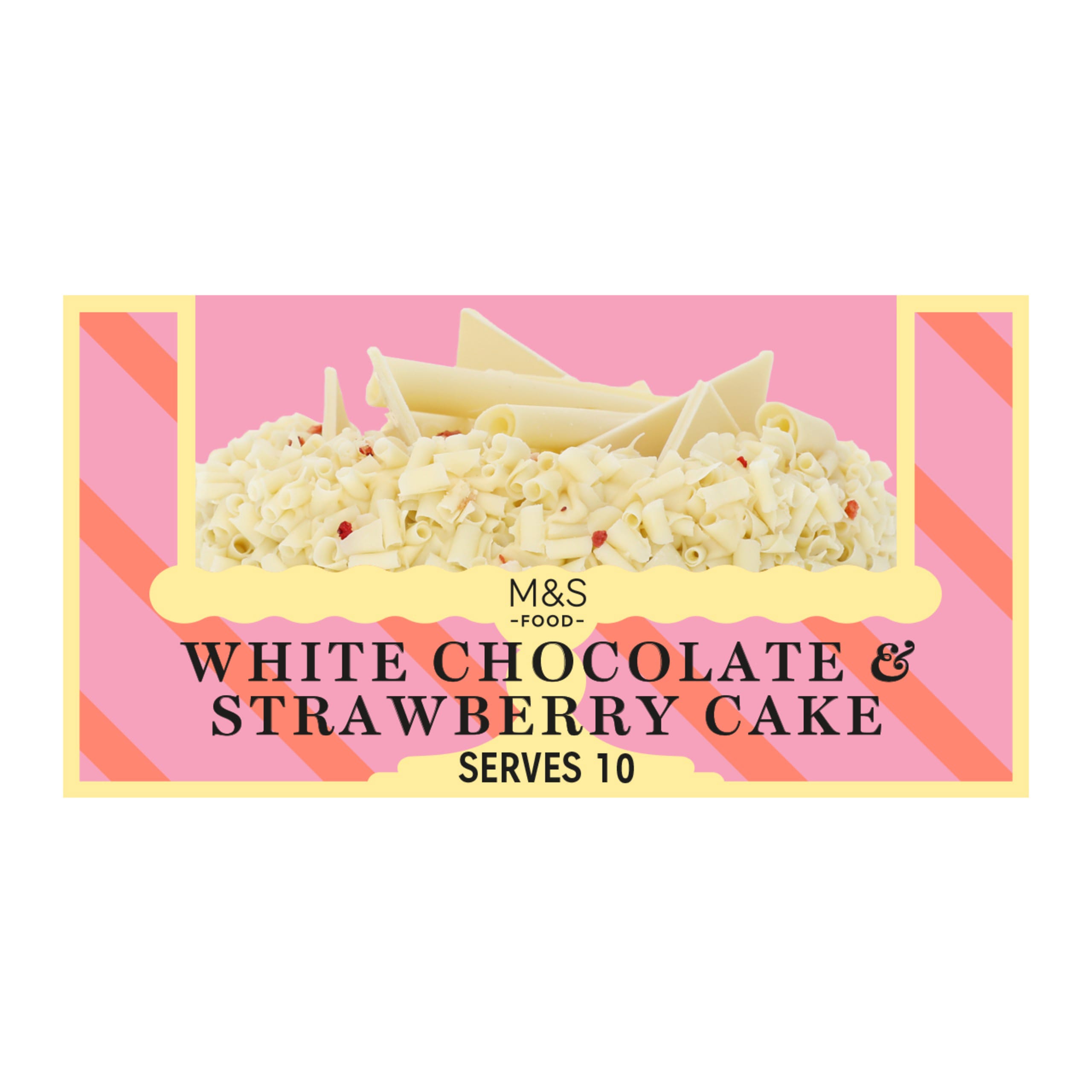 White Chocolate and Strawberry Cake 1 of 1