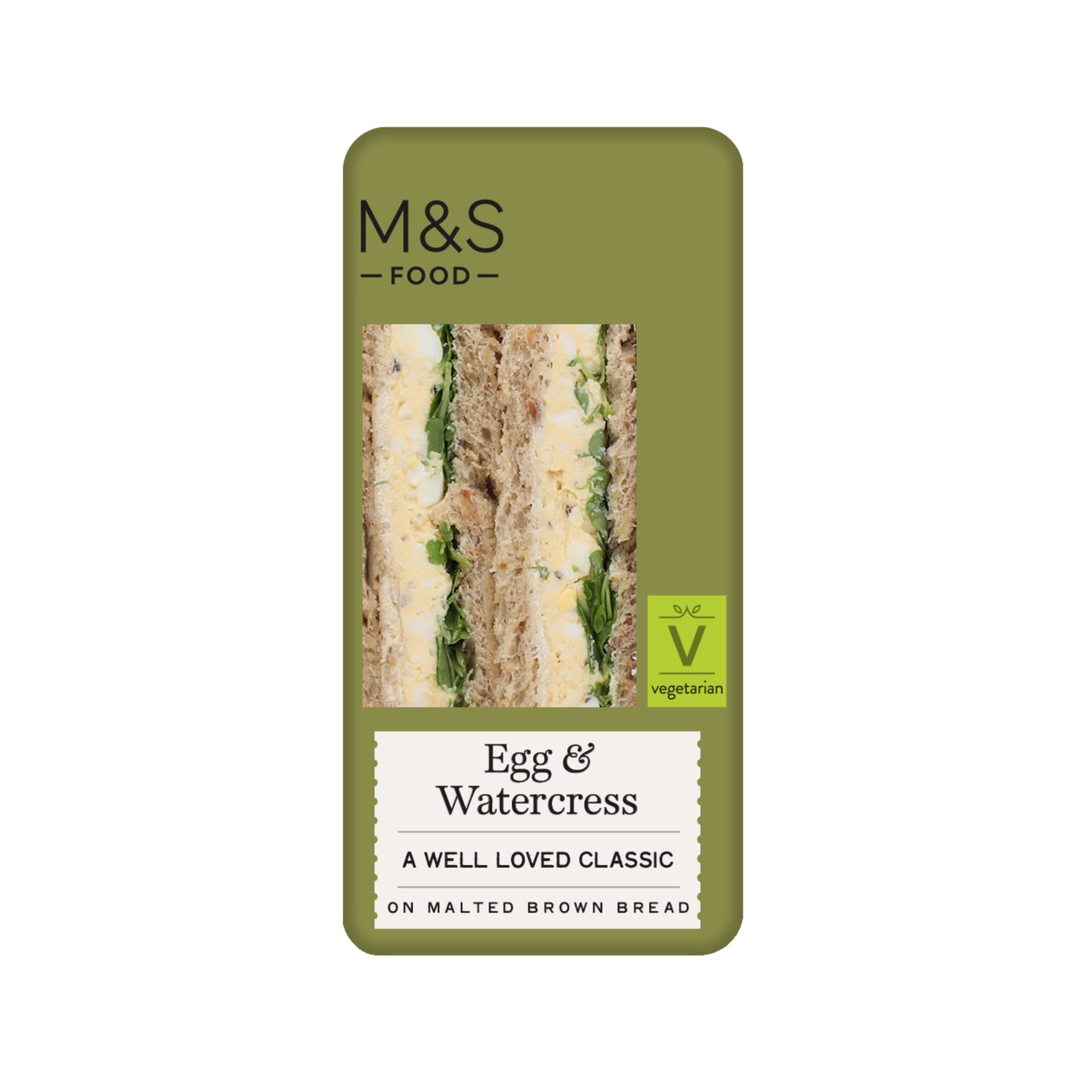 Egg & Watercress Sandwich 1 of 1