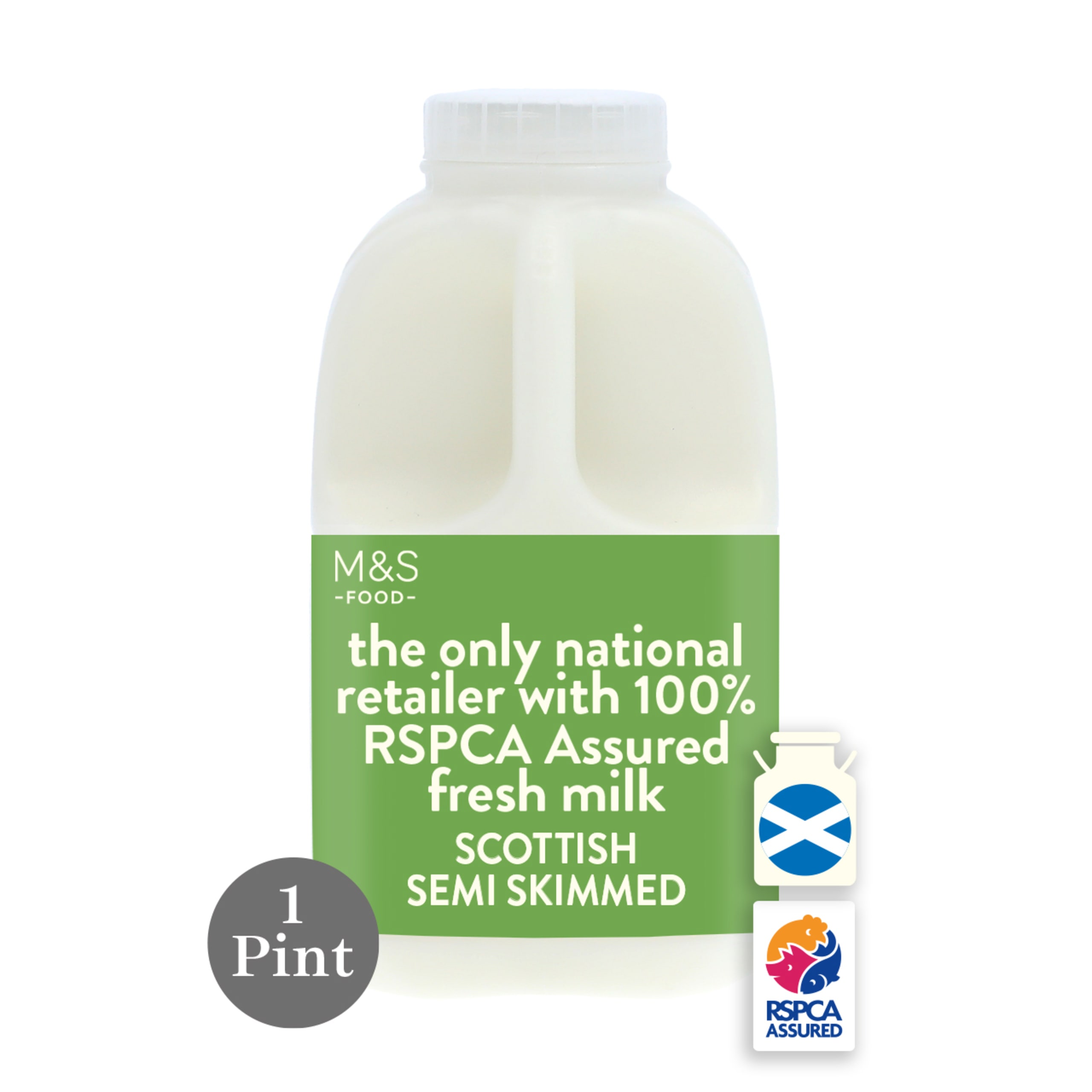 Scottish Semi Skimmed Milk 1 of 1