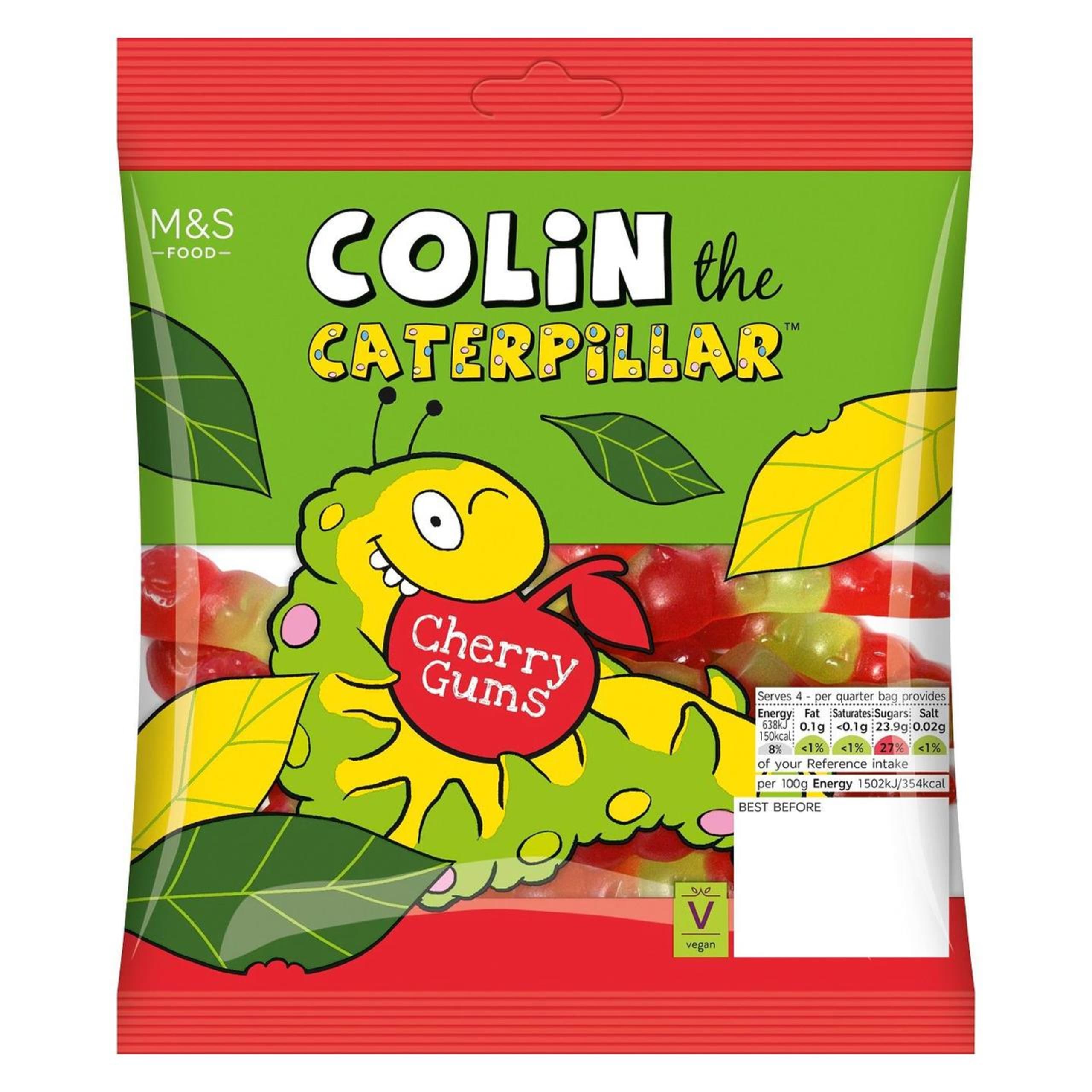 Colin the Caterpillar Cherry Gums 1 of 1